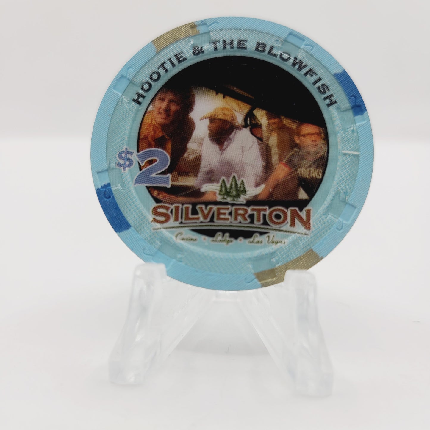 Silverton Hotel Casino Las Vegas Nevada 2006 "Hootie and the Blowfish" $2 Casino Chip E5095