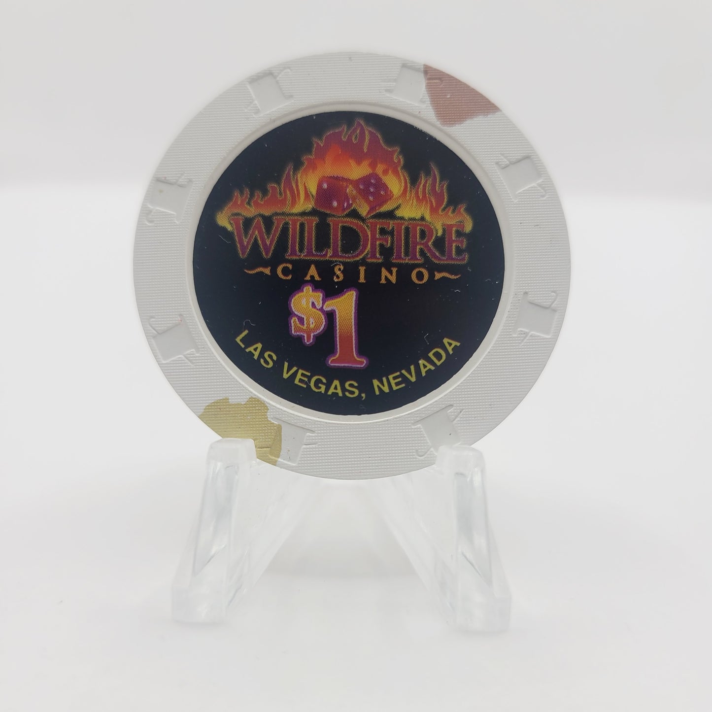 Wildfire Rancho Casino Las Vegas Nevada $1 Casino Chip V9961