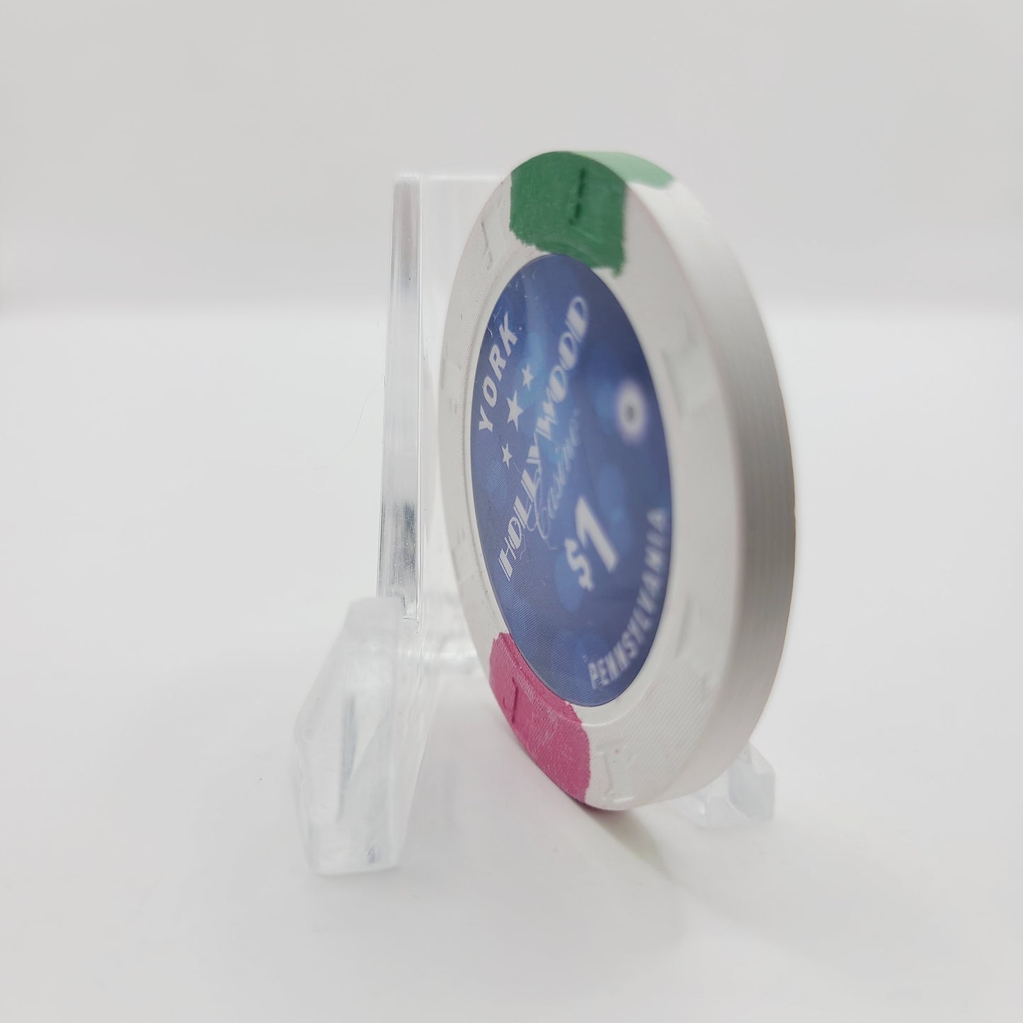 Hollywood Casino York Pennsylvania 2021 $1 Casino Chip