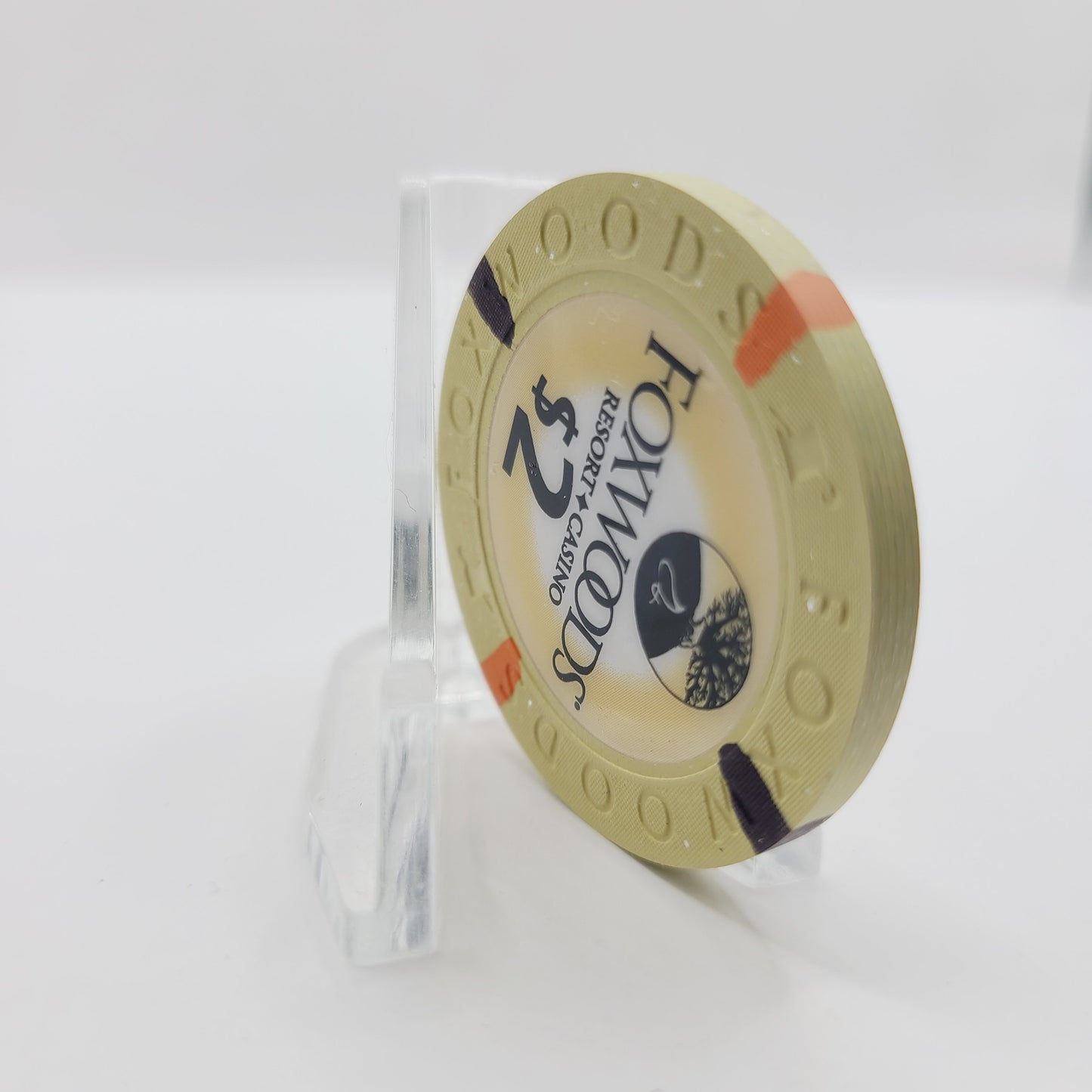 Foxwoods Resort Casino Ledyard Connecticut 2017 $2 Casino Chip