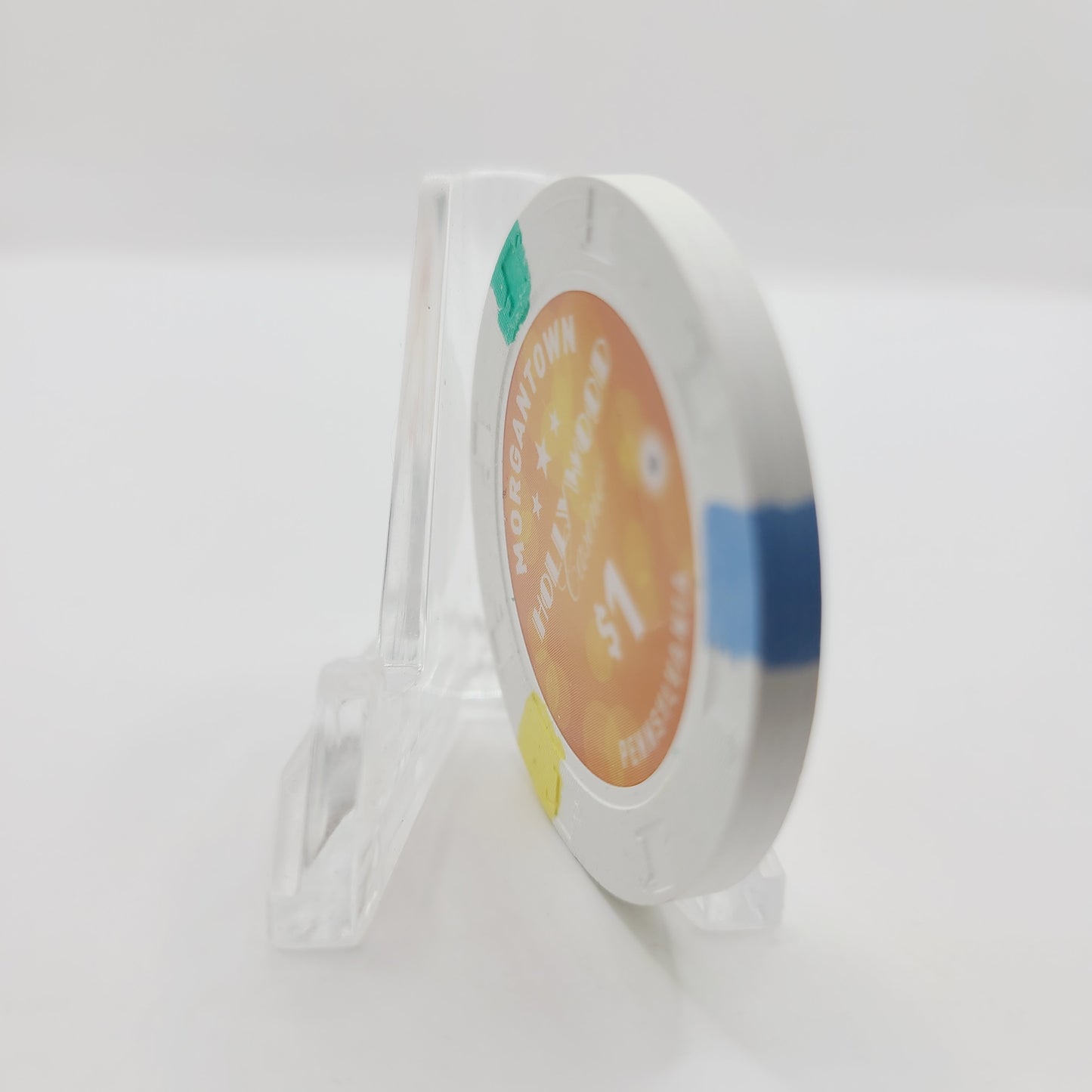 Hollywood Casino Morgantown Pennsylvania 2021 $1 Casino Chip