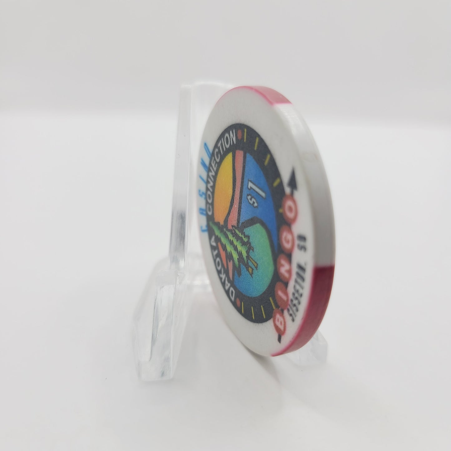 Dakota Connection Bingo Casino Sisseton South Dakota $1 Casino Chip