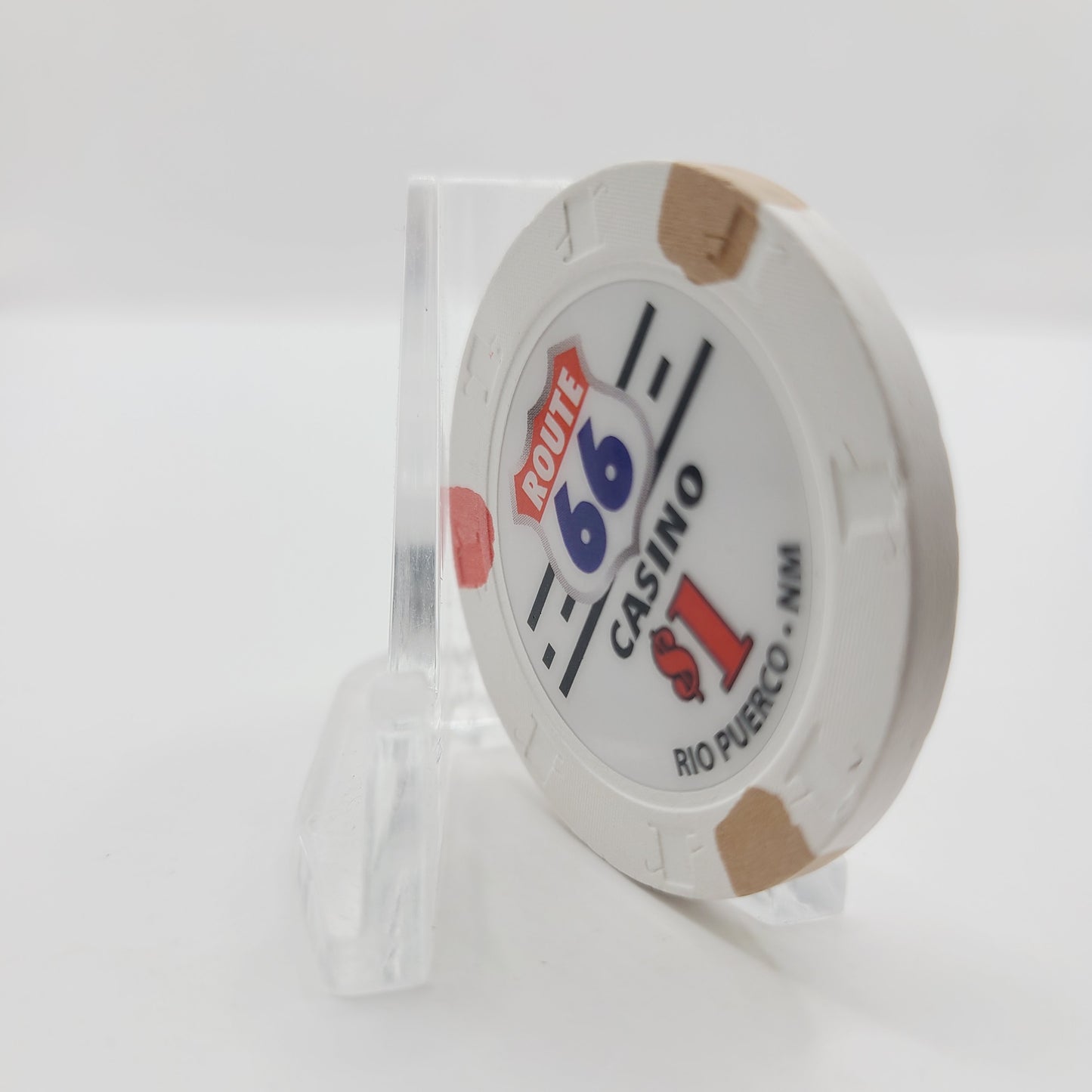 Route 66 Casino Albuquerque New Mexico $1 Chip (Circulated)