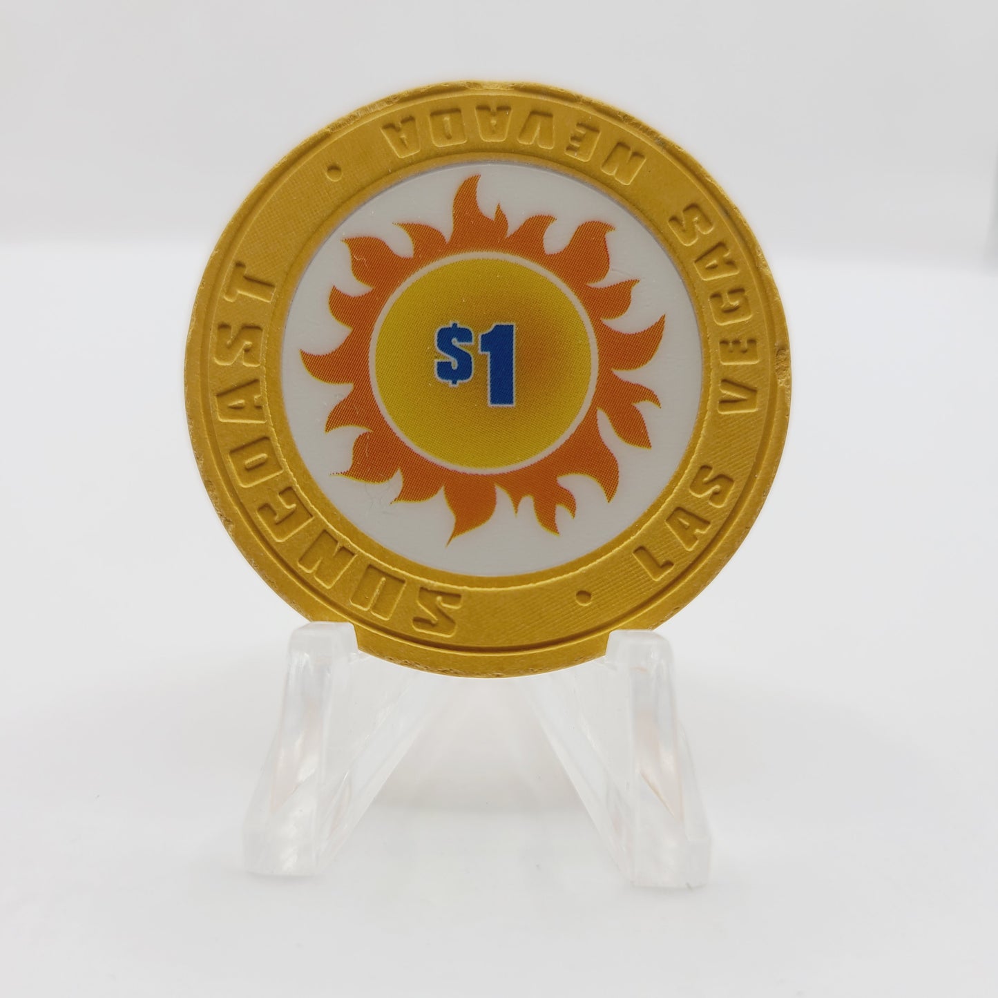 Suncoast Hotel Casino Las Vegas Nevada 2000 $1 Casino Chip V6298