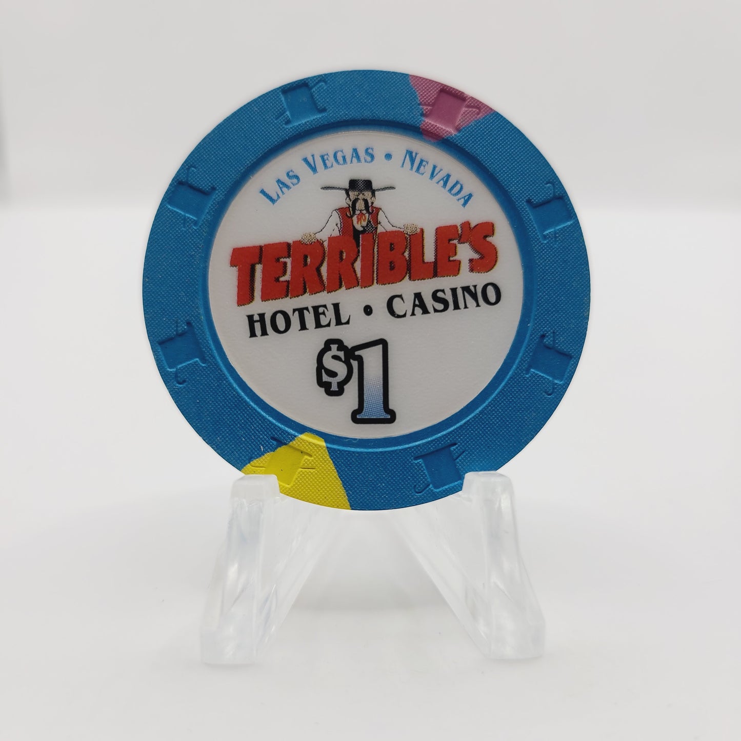 Terrible's Hotel Casino Las Vegas Nevada 2000 $1 Casino Xhip V7418