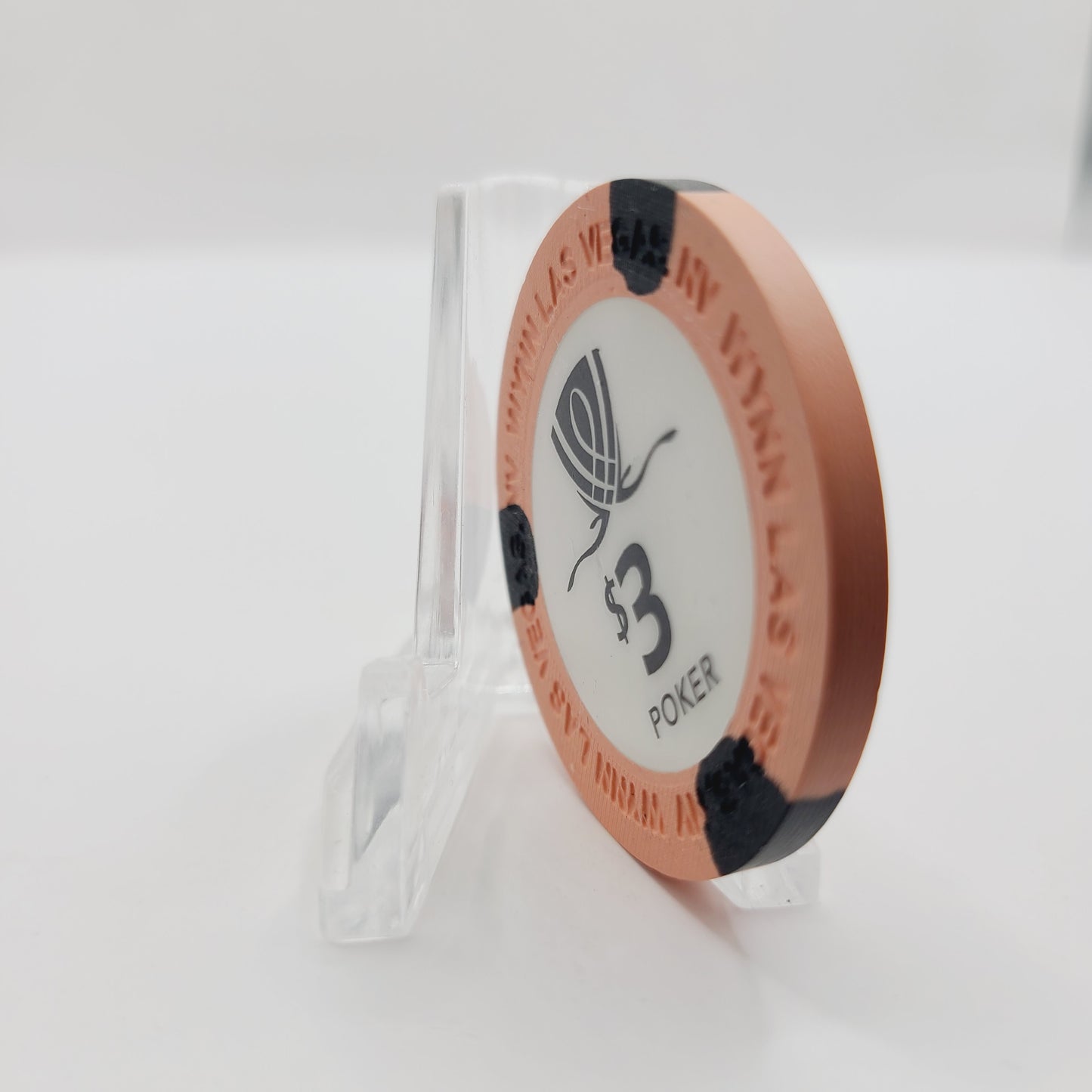 Wynn Hotel Casino Las Vegas Nevada 2005 $3 Poker Chip E4563