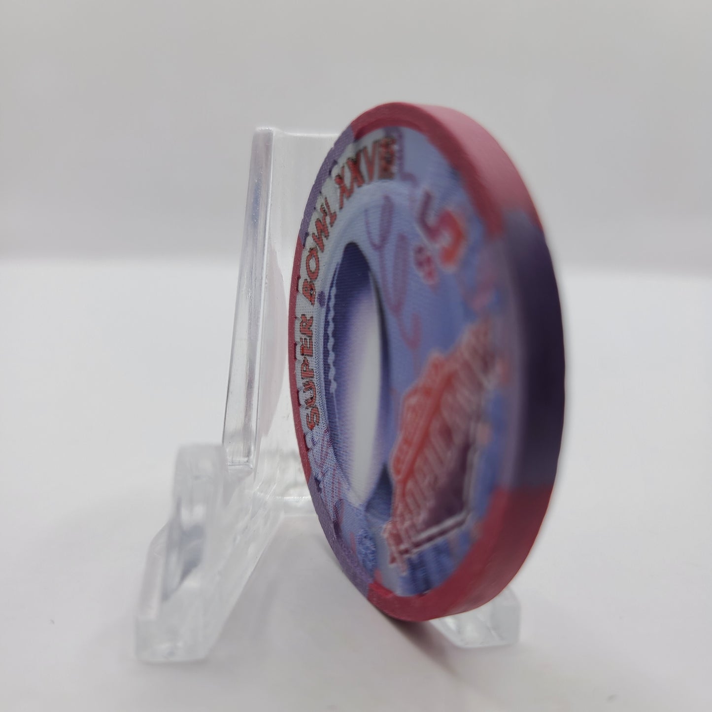 Tropicana Hotel Casino Las Vegas Nevada 1994 "Super Bowl XXVIII" $5 Casino Chip N4506