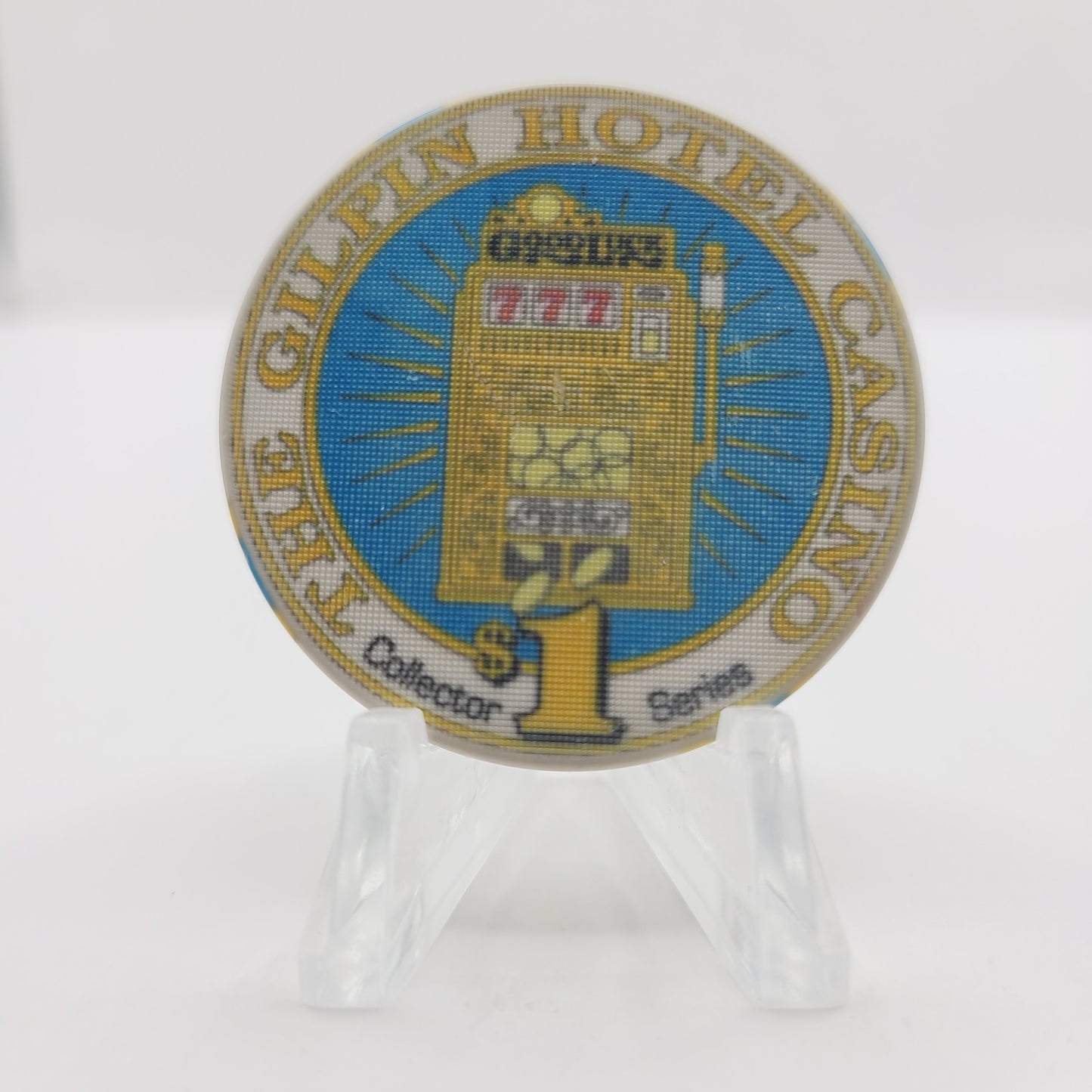 The Gilpin Hotel Casino Black Hawk Colorado 1994 "Second Anniversary" $1 Casino Chip