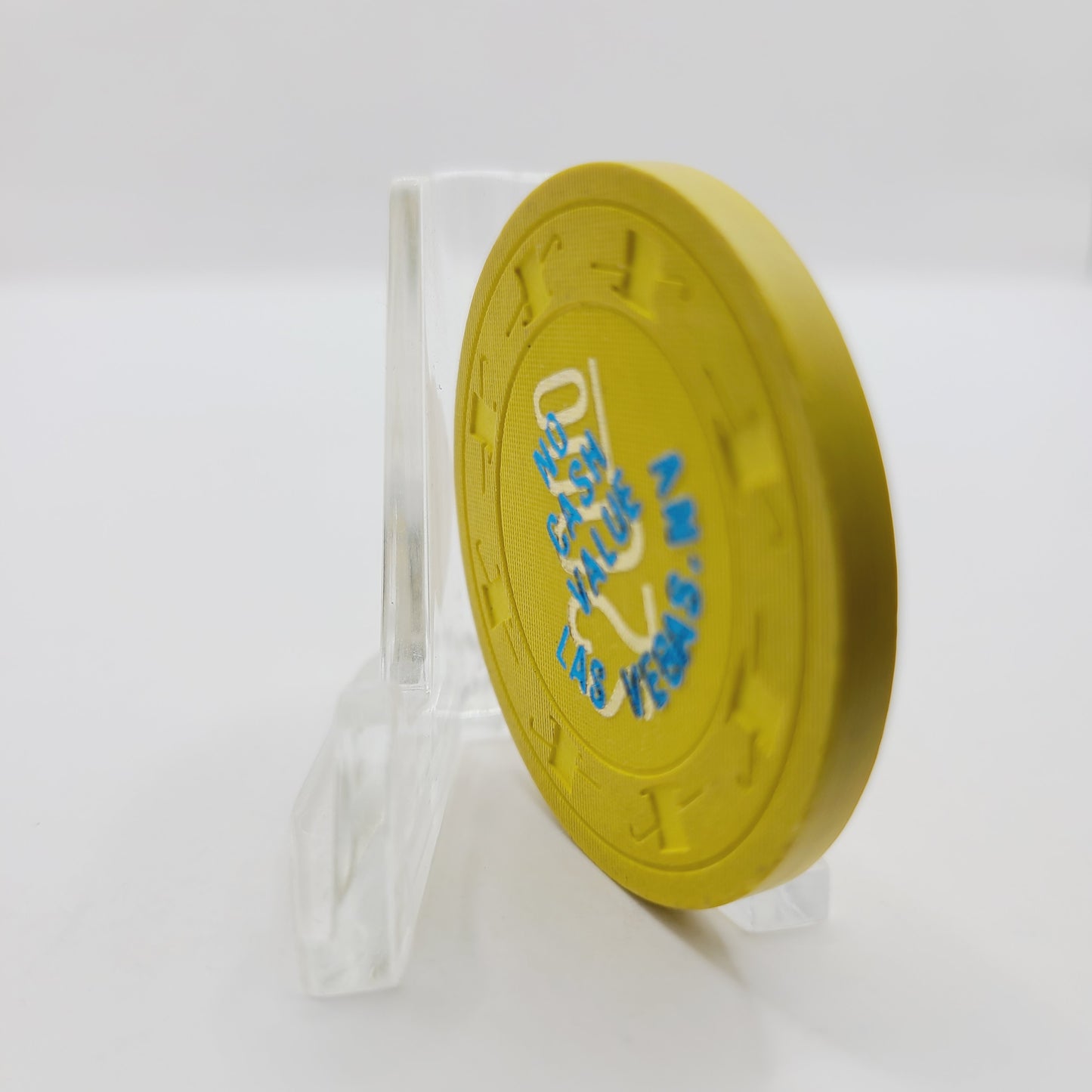 Union Plaza Hotel Casino Las Vegas Nevada 1980's $20 "Pan Tournament NCV Tournament" Chip N2951