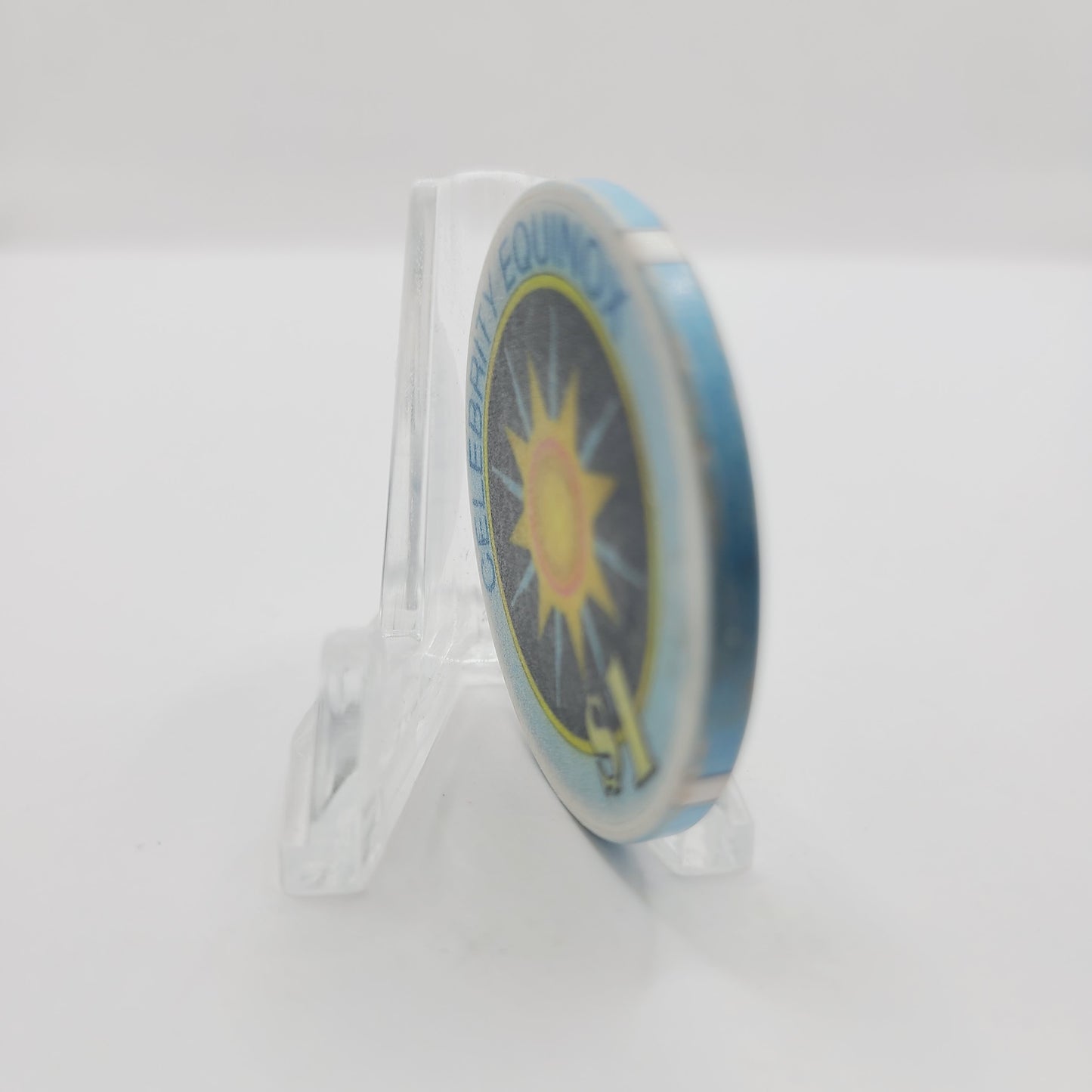 Celebrity Cruise Line "Equinox" 2009 $1 Casino Chip CG038094 (Circulated)