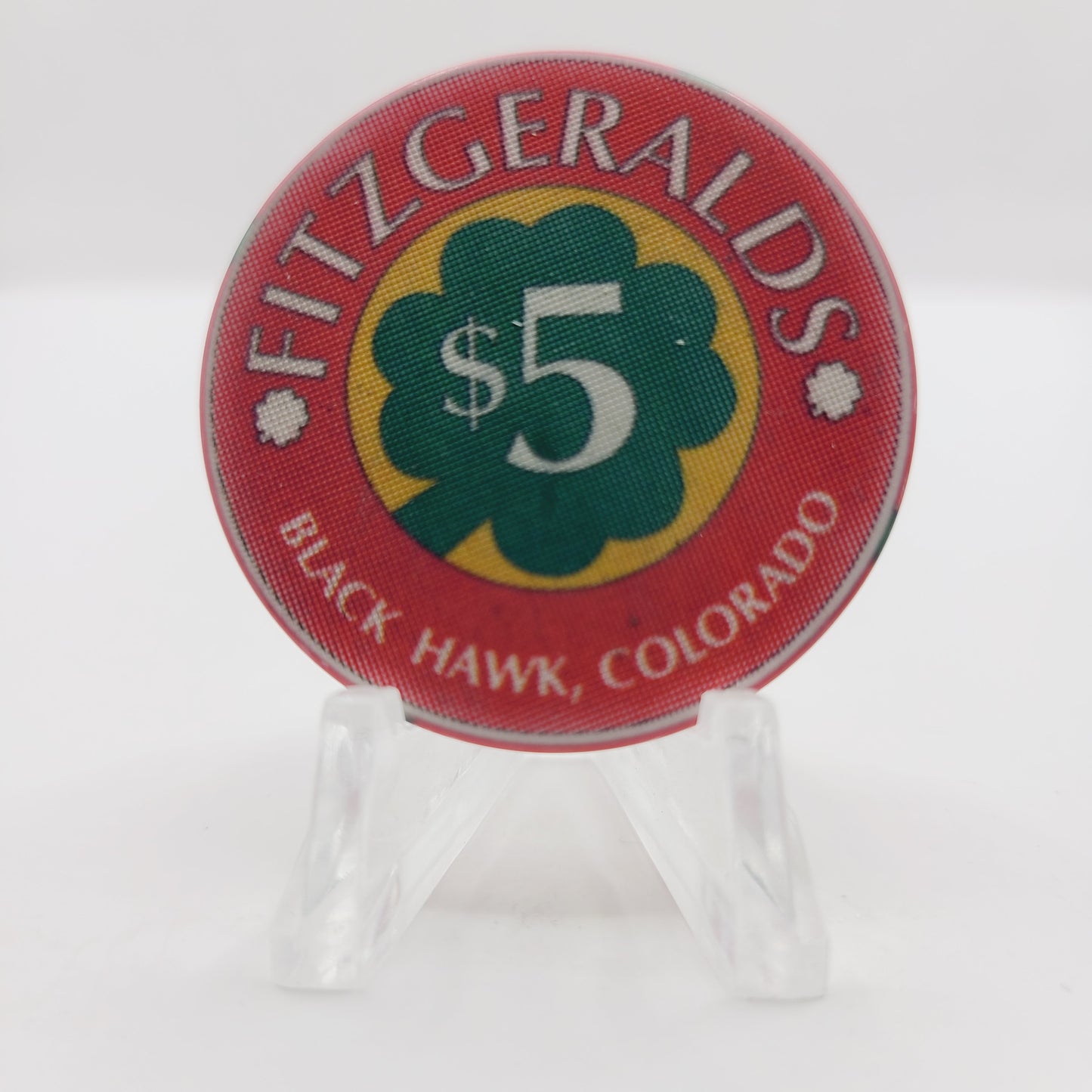 Fitzgerald's Casino Black Hawk Colorado 1995 $5 Casino Chip
