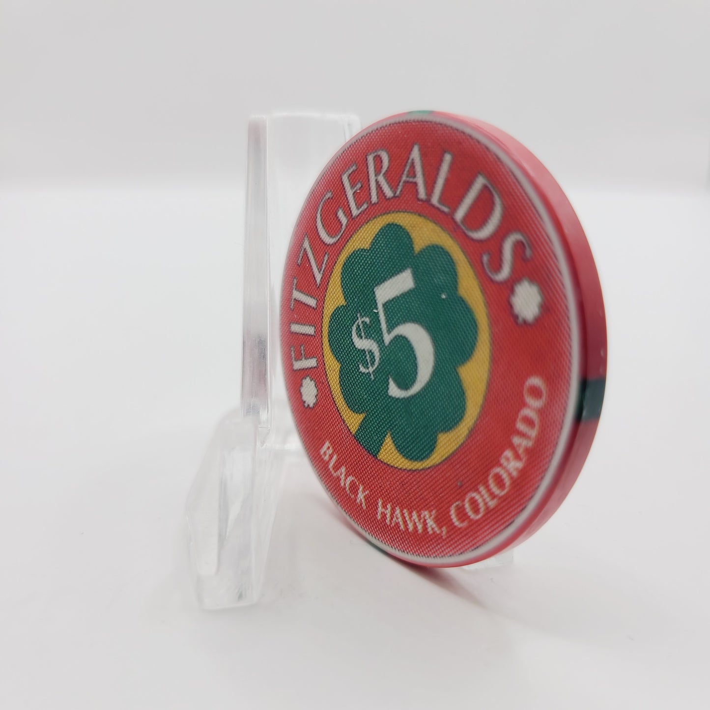 Fitzgerald's Casino Black Hawk Colorado 1995 $5 Casino Chip