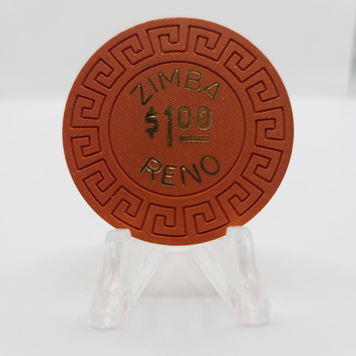 Zimba's Casino Reno Nevada 1969 $1 Casino Chip N5768