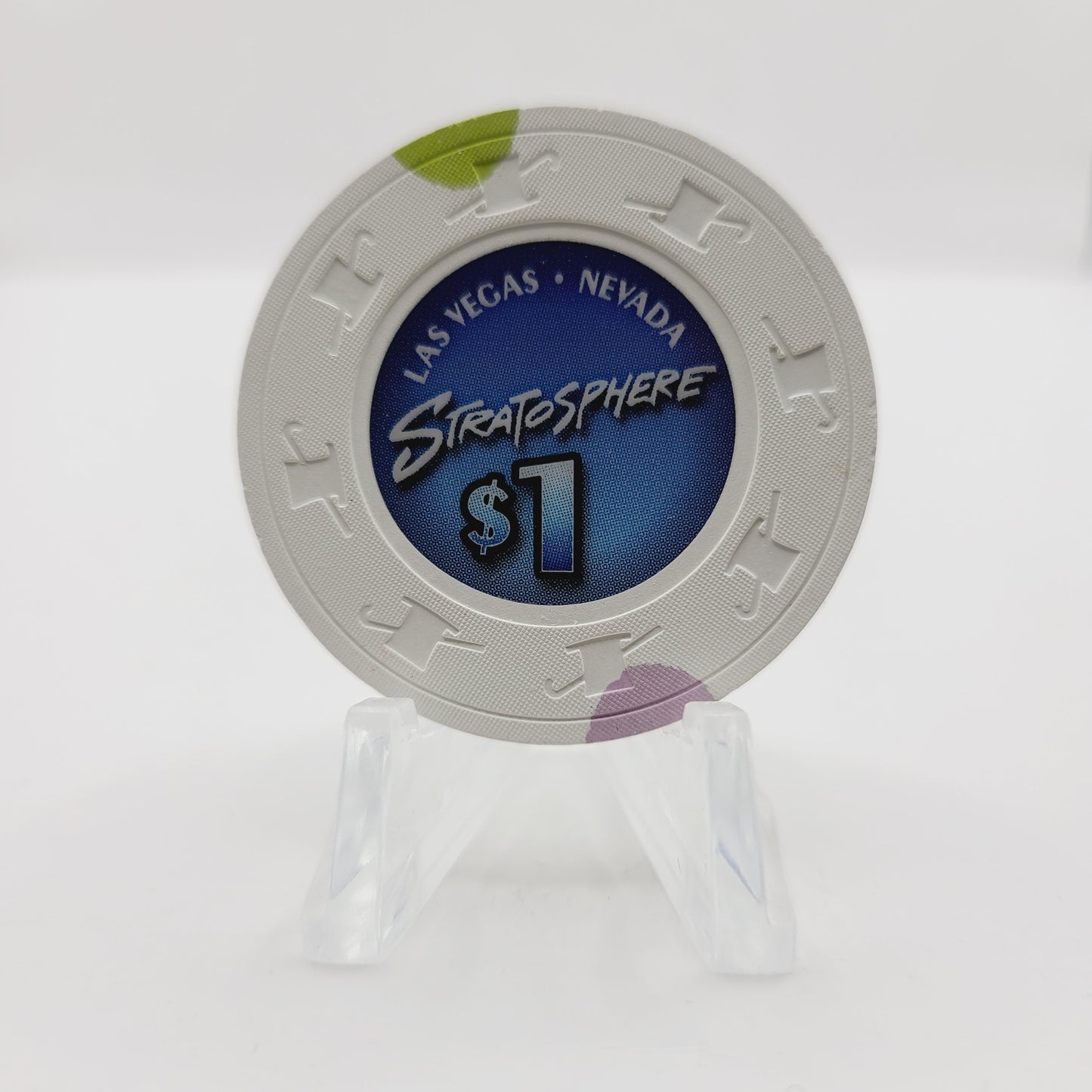 Stratosphere Hotel Casino Las Vegas Nevada 2009 $1 Casino Chip E9016