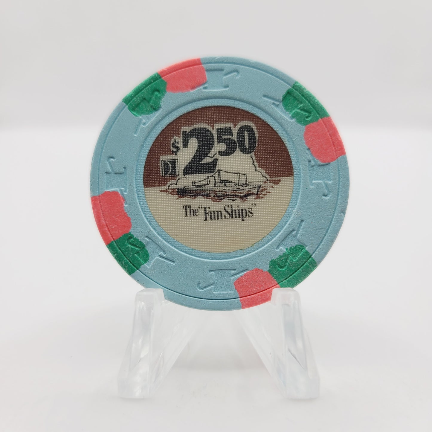 Carnival Cruise Line 1987 $2.50 "Purple Sky" Casino Chip CG035047