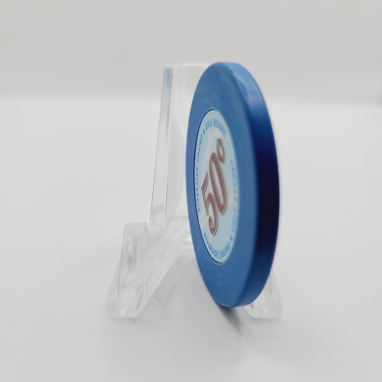 Riverside Hotel Casino Riverside Iowa 2006 $.50 Casino Chip