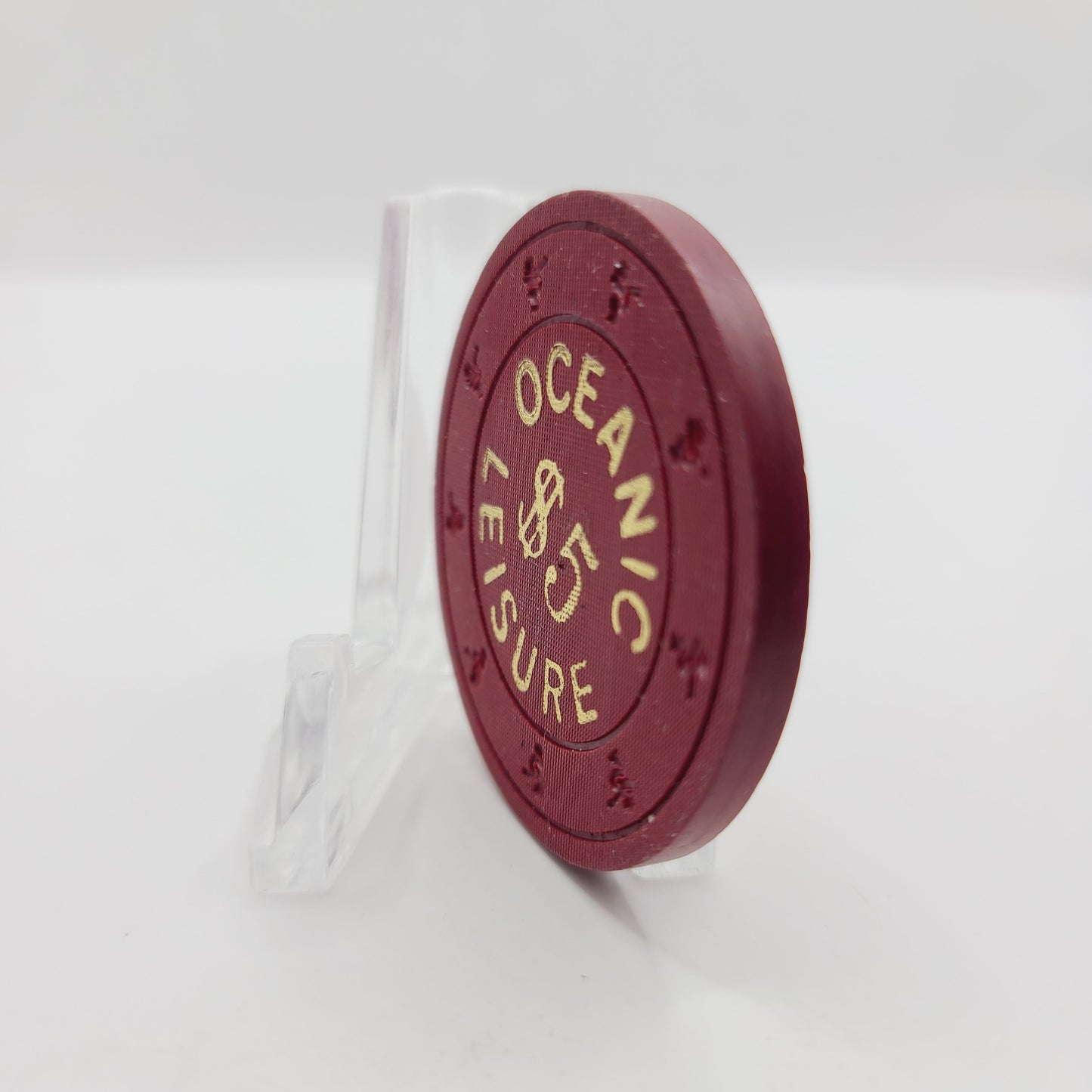 Oceanic leisure $5 Casino Chip CG040828
