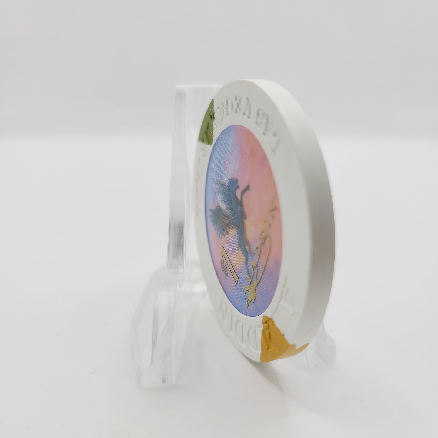 Aladdin Hotel Casino Las Vegas Nevada 2000 $1 Casino Chip V7140