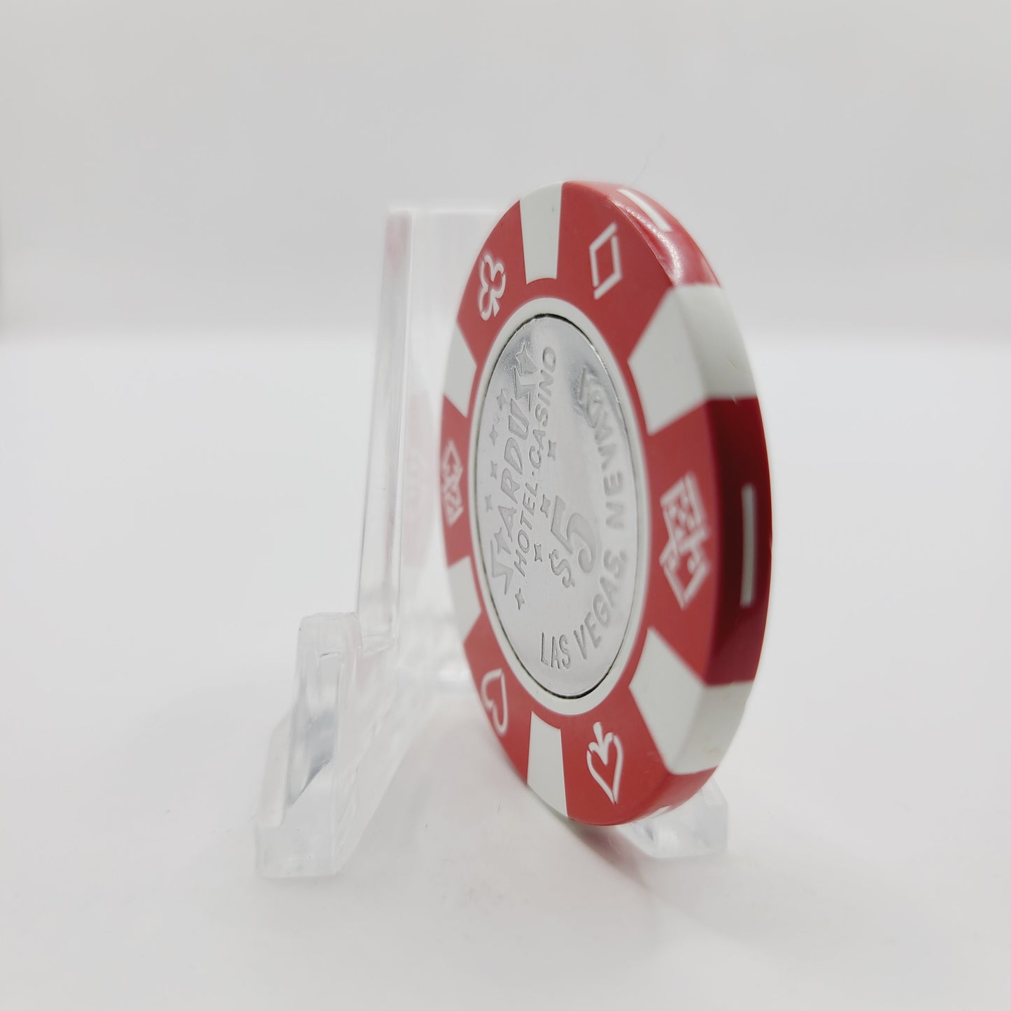 Stardust Hotel Casino Las Vegas Nevada 1985 $5 "Coin Inlay" Chip N2220