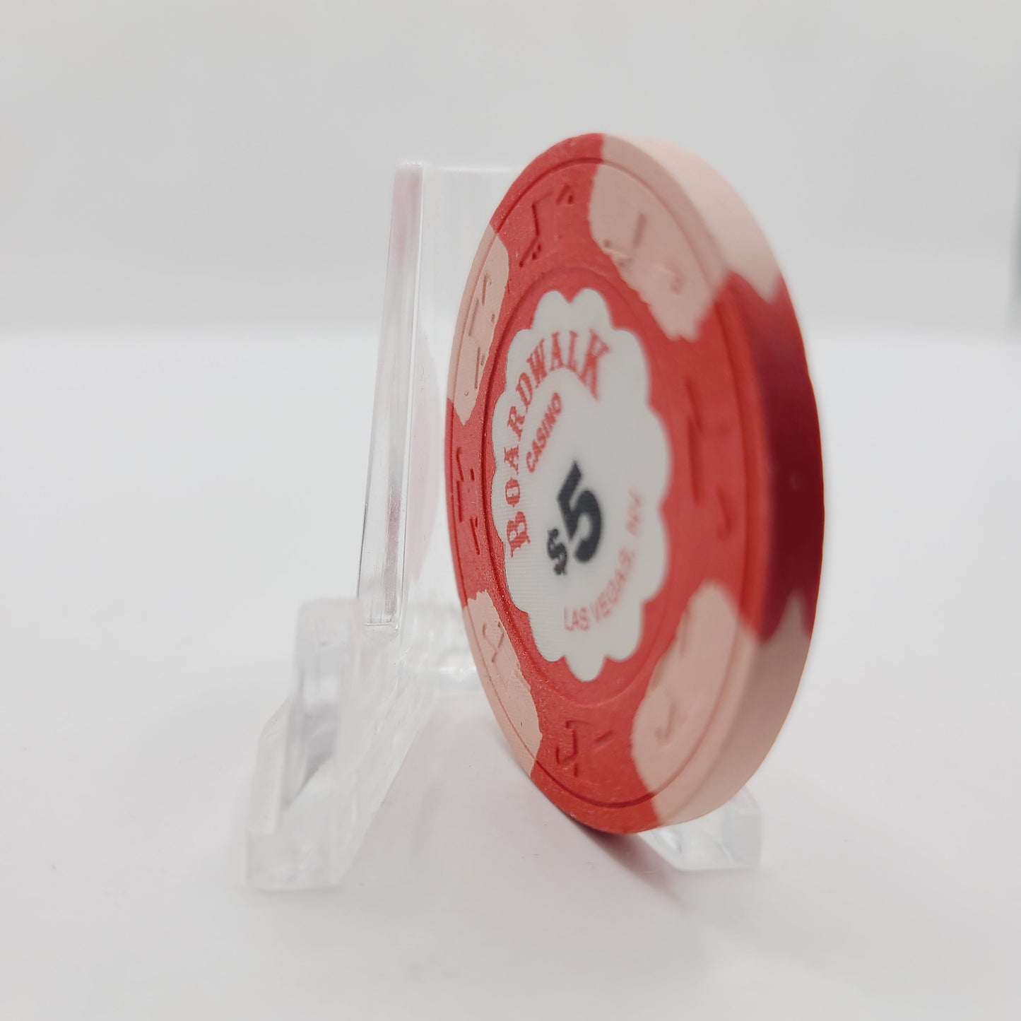 Boardwalk Casino Las Vegas NV 1991 $5 Chip N1367