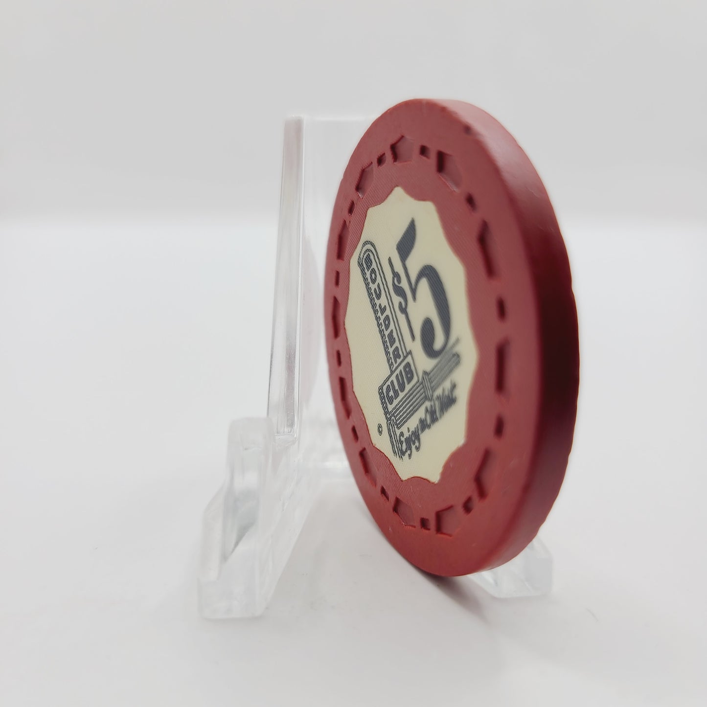 Boulder Club Las Vegas NV 1949 $5 Chip N1377