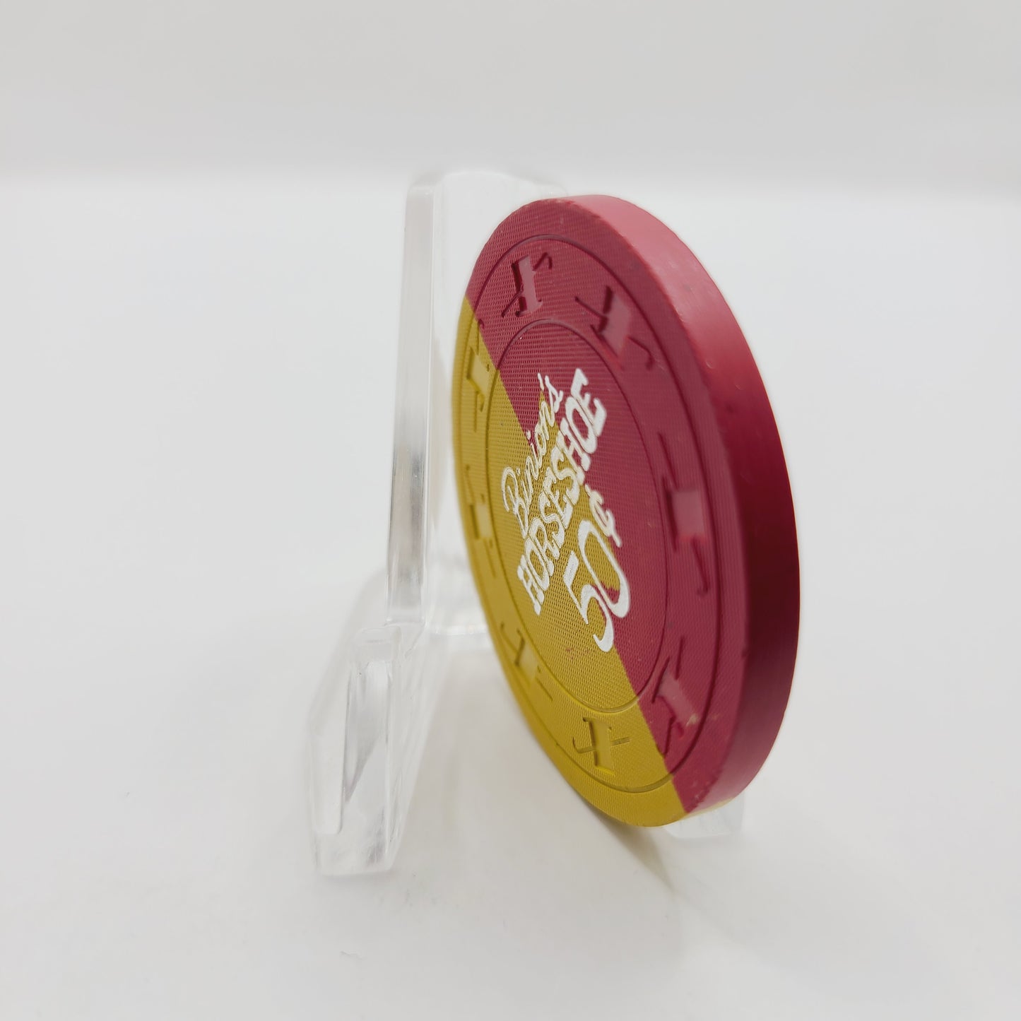 Binion's Horseshoe Club Las Vegas Nevada 1960's $.50 Casino Chip N3821