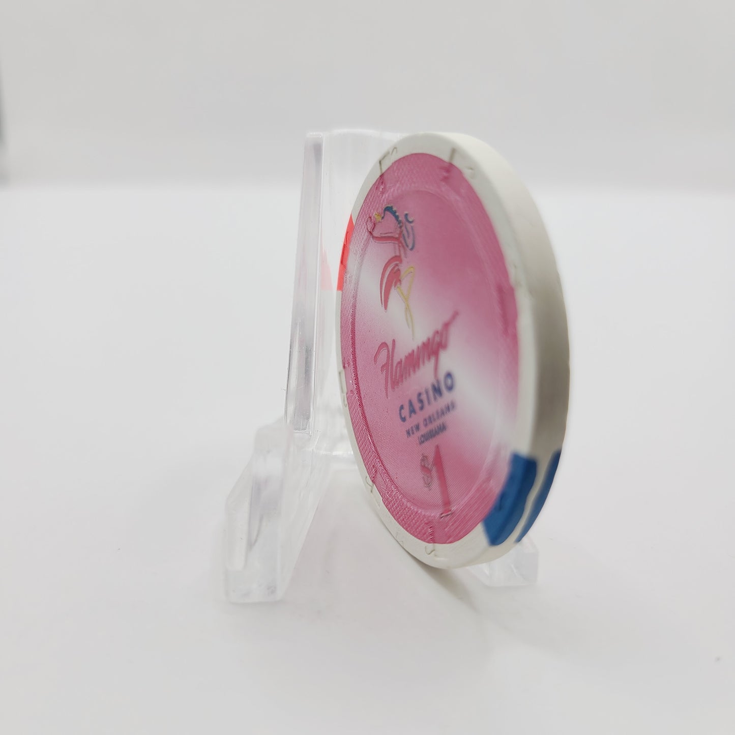 Flamingo Riverboat Casino New Orleans LA $1 Chip