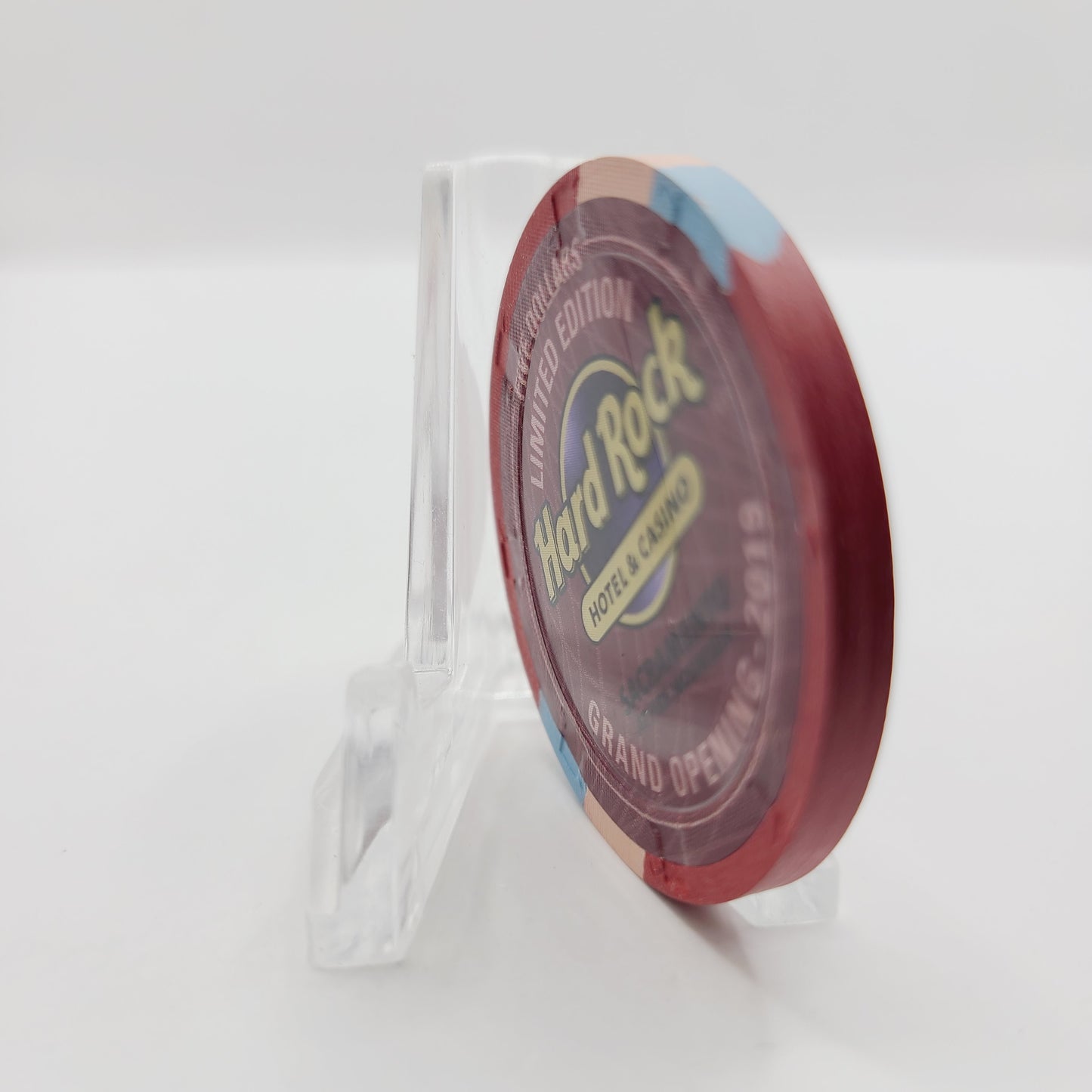 Hard Rock Hotel & Casino Sacramento Wheatland California 2019 "Grand Opening" $5 Casino Chip