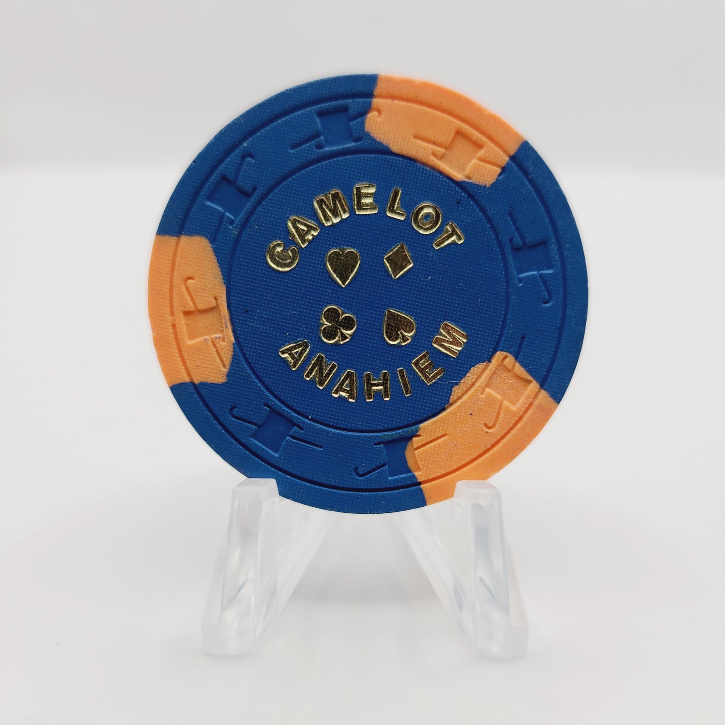 Camelot Anaheim Card Parlor Anaheim California Card Room Casino Chip CG033698