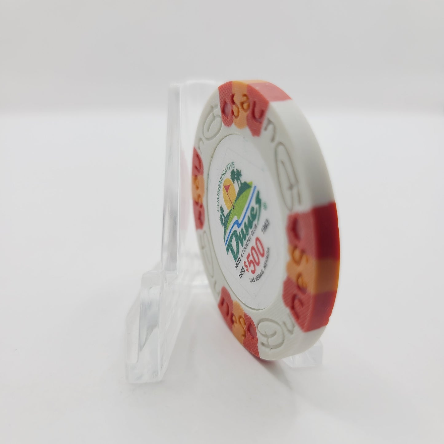 Dunes Casino Las Vegas NV $500 Commemorative Tribute Chip