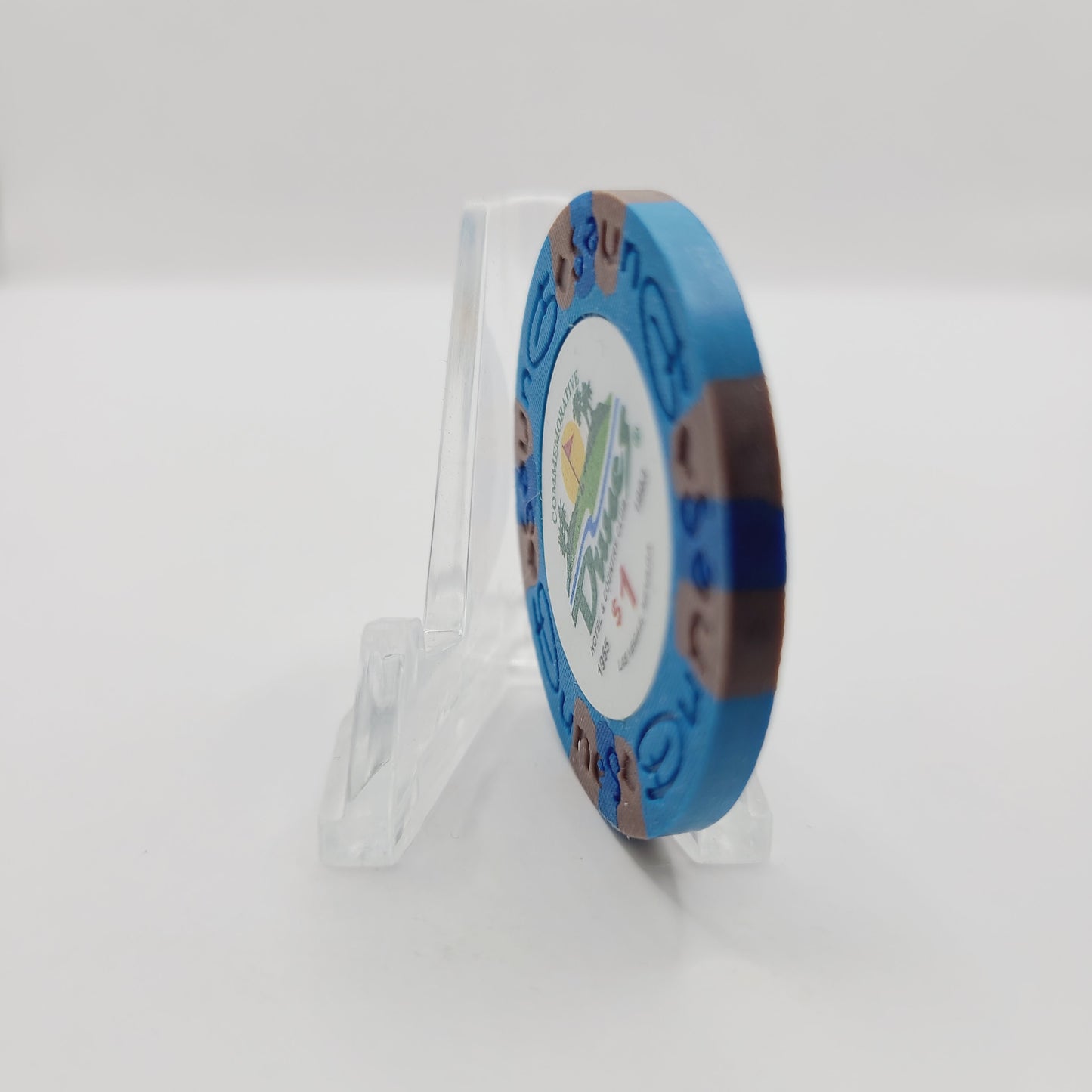 Dunes Casino Las Vegas NV $1 Commemorative Tribute Chip