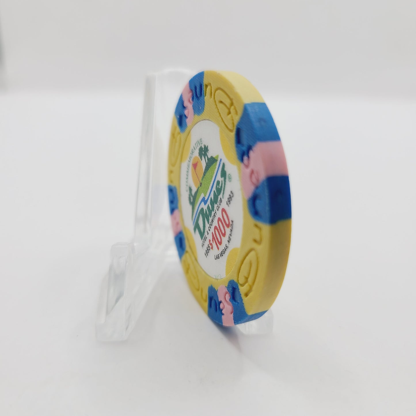 Dunes Casino Las Vegas Nevada $1000 Commemorative Tribute Chip