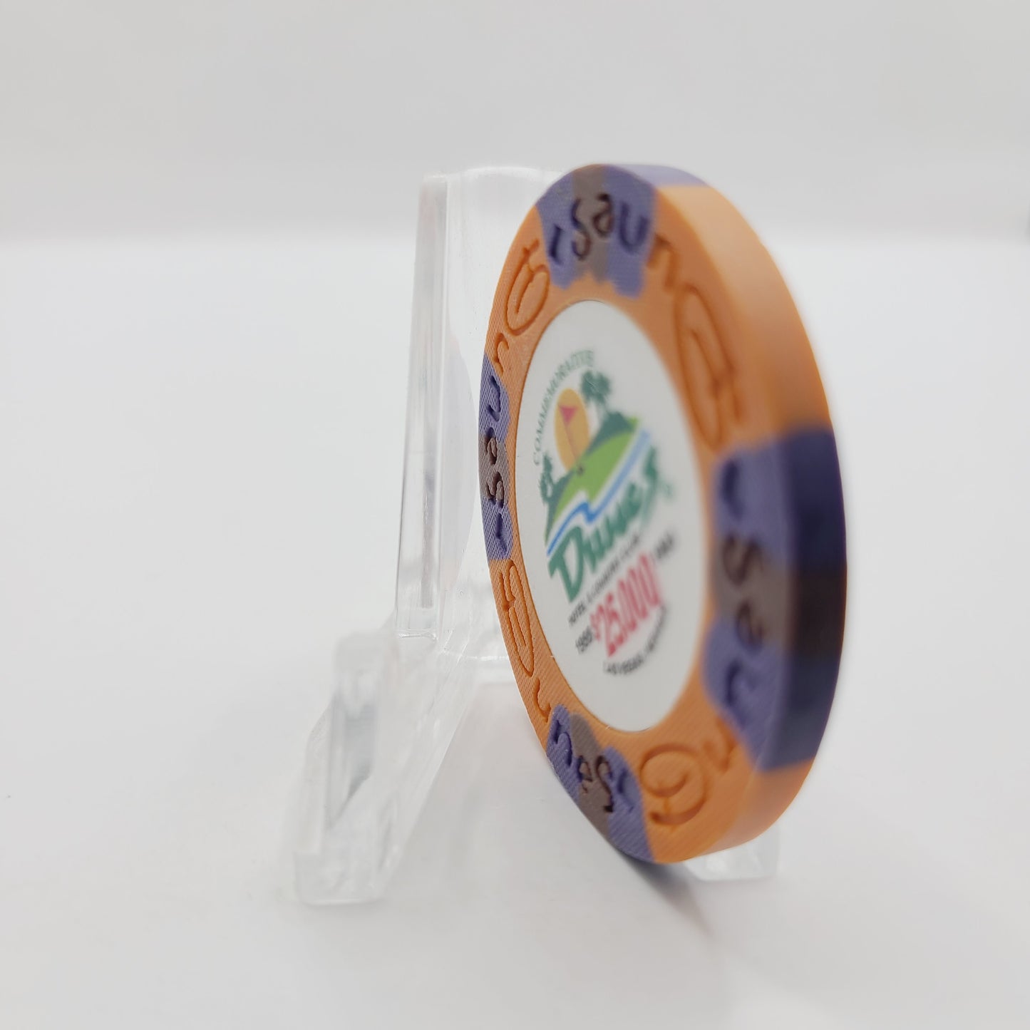 Dunes Casino Las Vegas NV $25000 Commemorative Tribute Chip