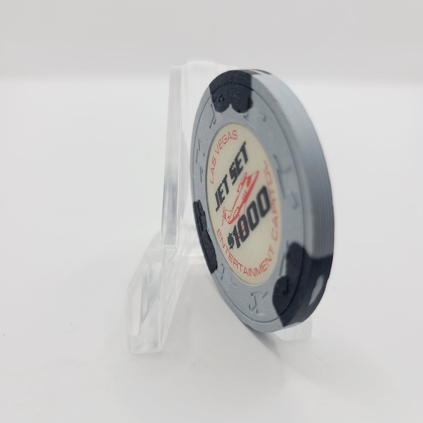 Caesars Palace Hotel Casino Las Vegas Nevada 1980 $1,000 "Jet Set Junket" Casino Chip N1194