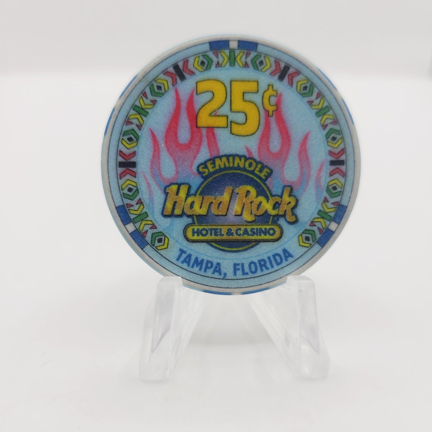 Seminole Hard Rock Casino Tampa Florida 2004 $.25 Chip