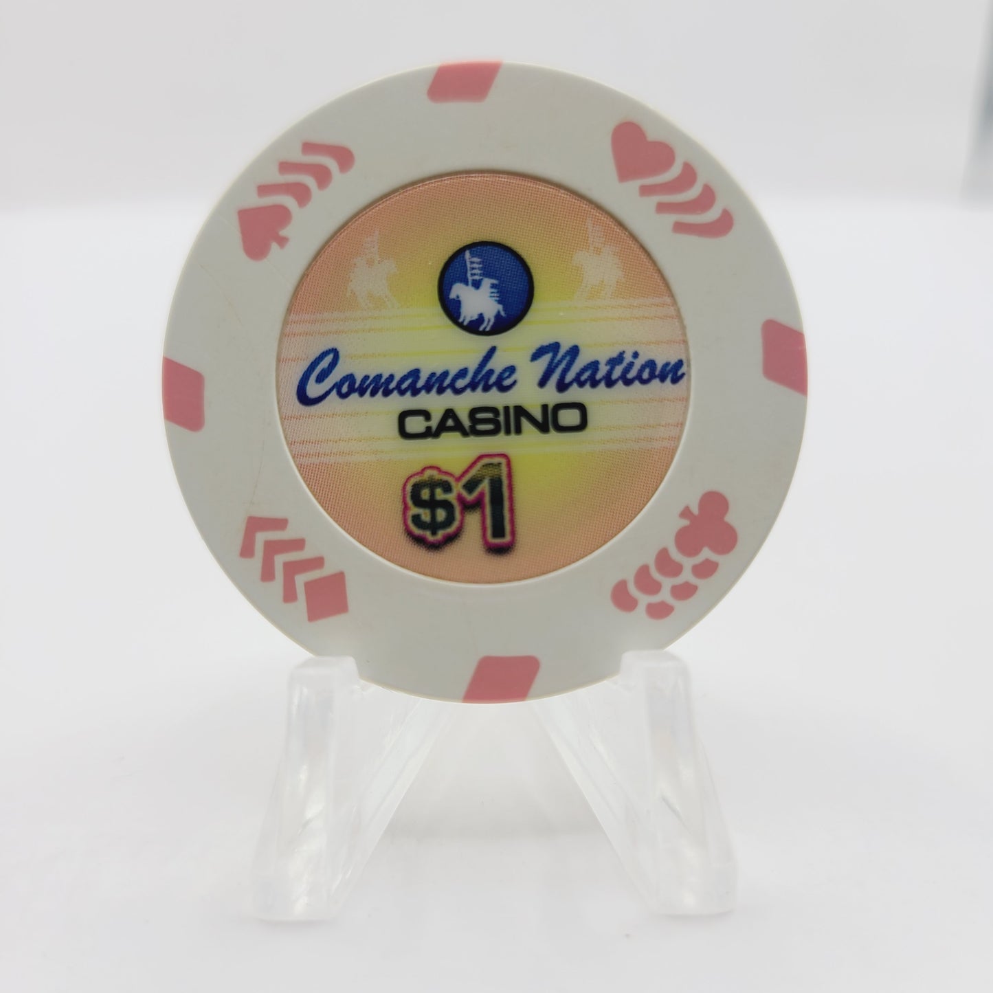 Comanche Nation Casino Lawton Oklahoma $1 Casino Chip