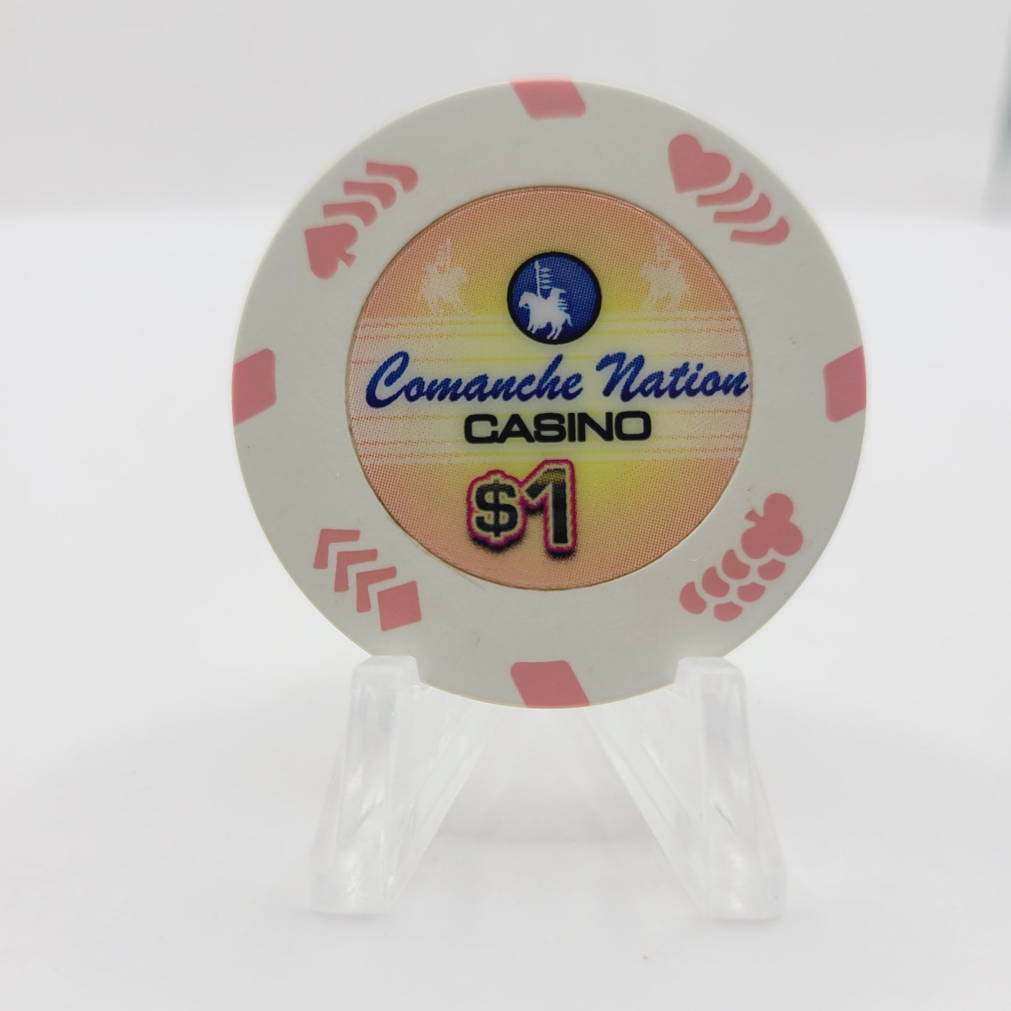 Comanche Nation Casino Lawton Oklahoma $1 Casino Chip