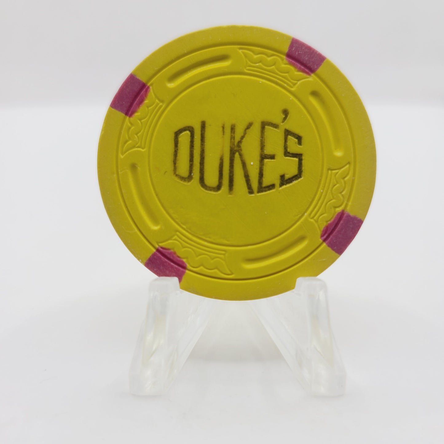 Duke's Smoke Shop "Card Room" Paso Robles California $5 casino Chip CG035322