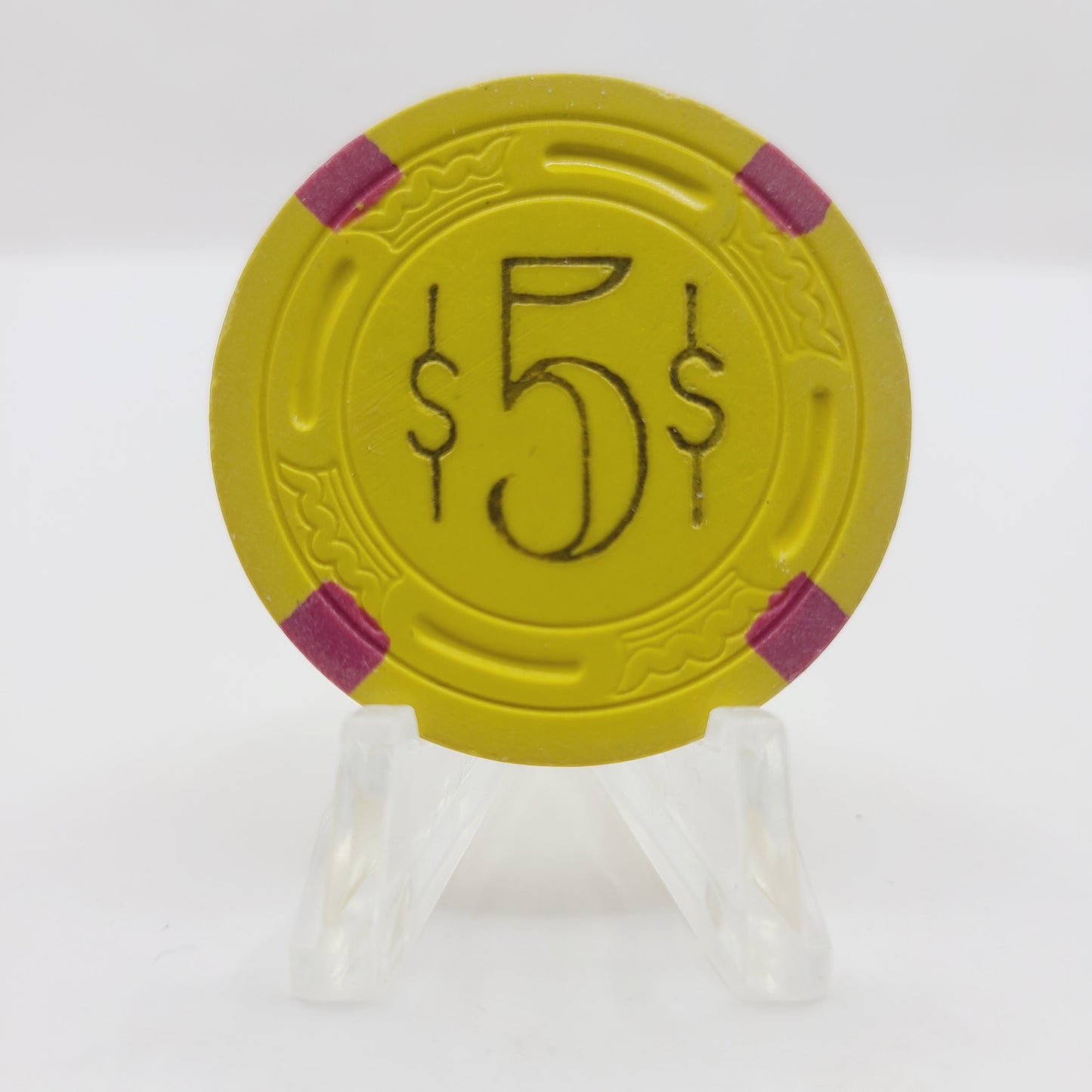 Duke's Smoke Shop "Card Room" Paso Robles California $5 casino Chip CG035322