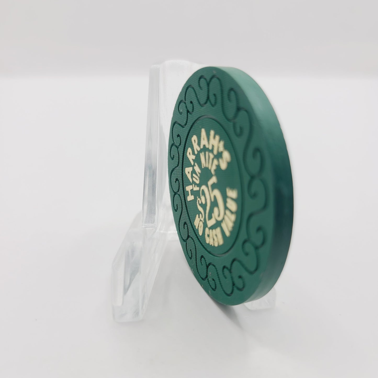 Harrah's Marina Resort Casino Atlantic City New Jersey $25 NCV Fun Nite Casino Chip CG090638