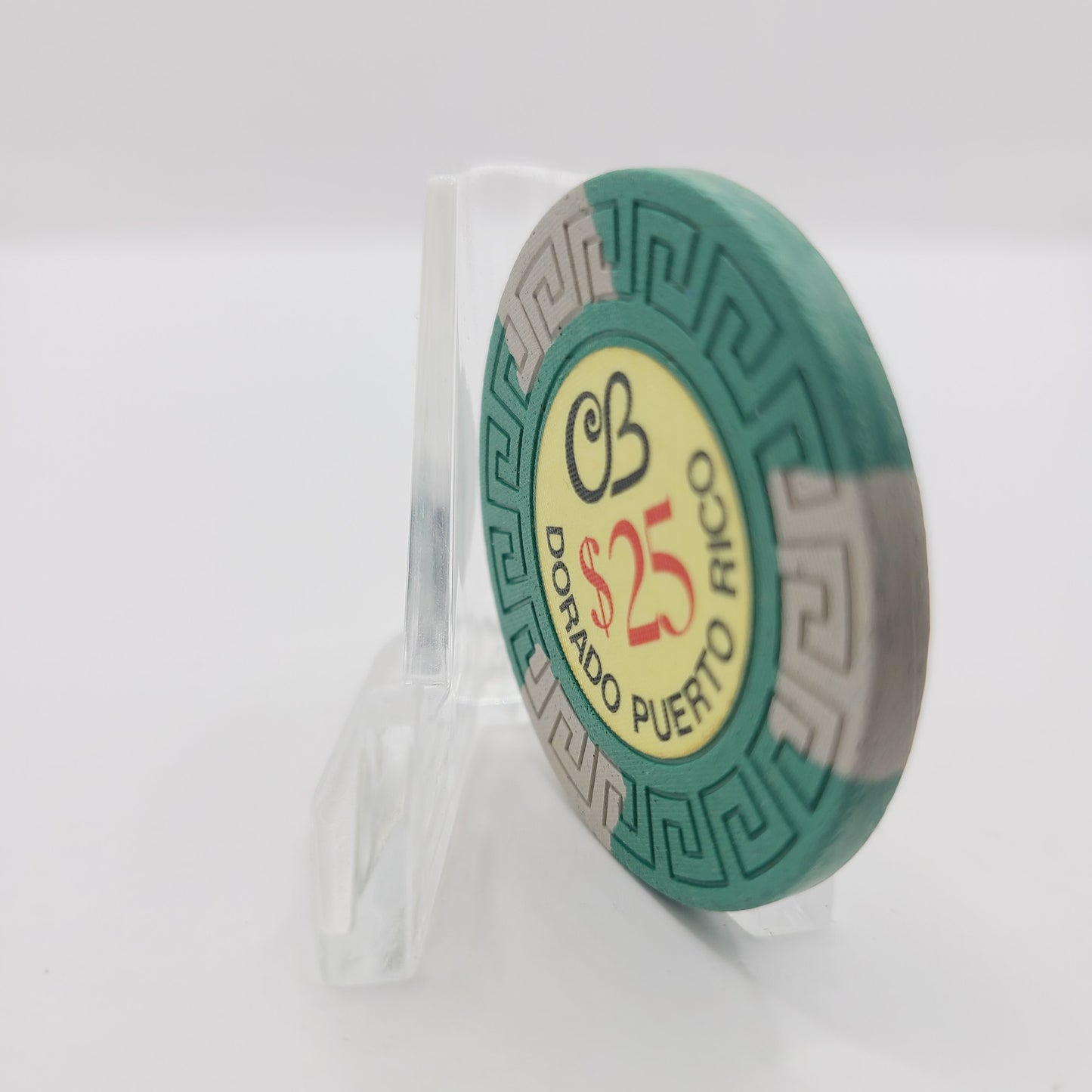 Cerromar Beach (CB) Dorado Puerto Rico $25 Casino Chip CG083396