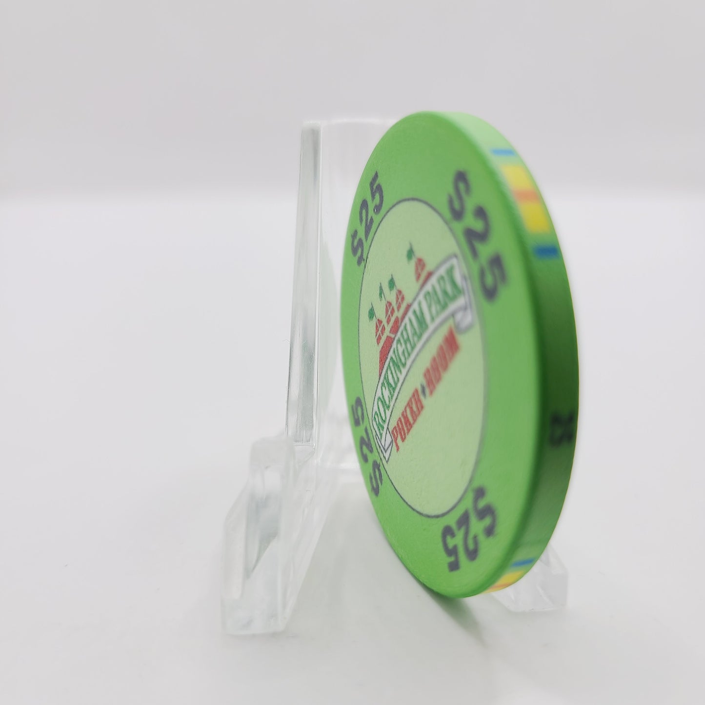 Rockingham Park Poker Room Salem New Hampshire $25 Casino Chip CG201787