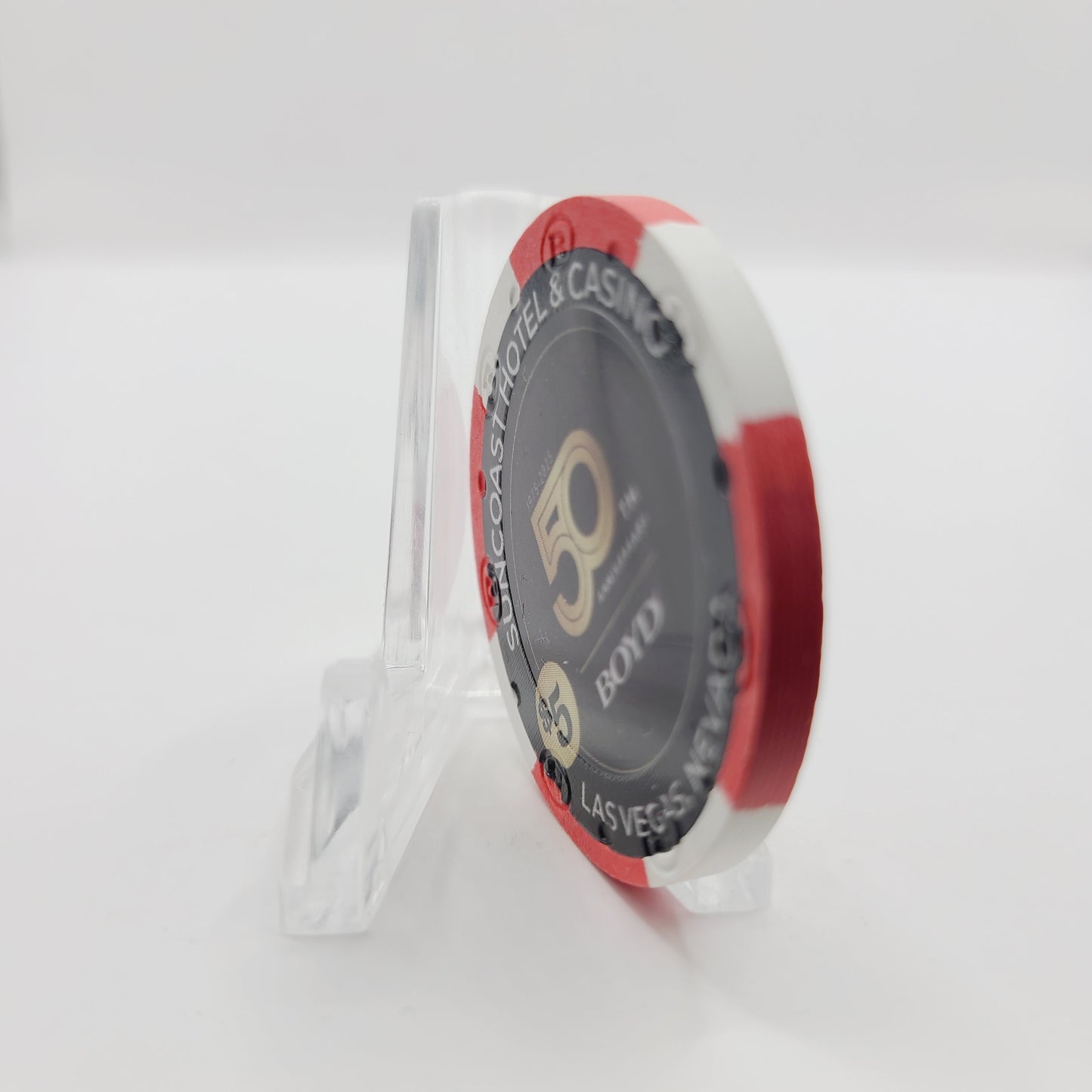 Suncoast Hotel Casino Las Vegas Nevada 2025 "Boyd's 50th Anniversary" $5 Casino Chip