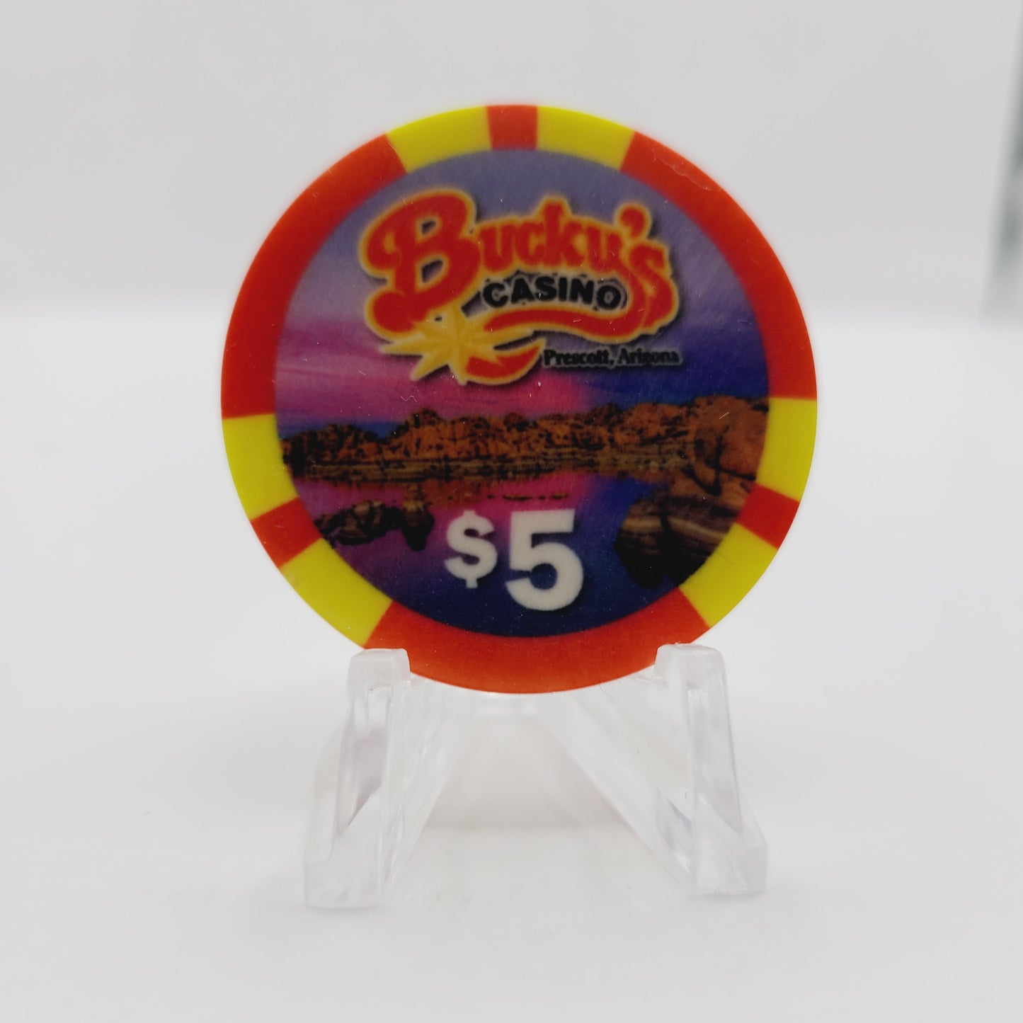 Bucky's Resort Casino Prescott Arizona 2019 $5 Chip
