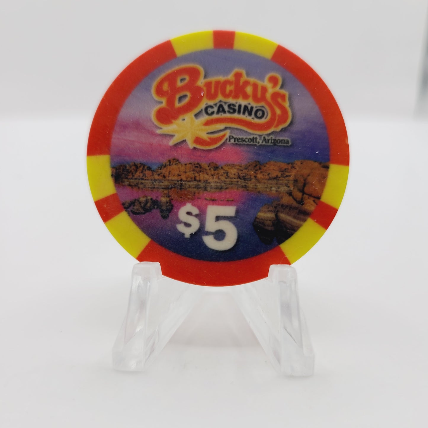 Bucky's Resort Casino Prescott Arizona 2019 $5 Chip