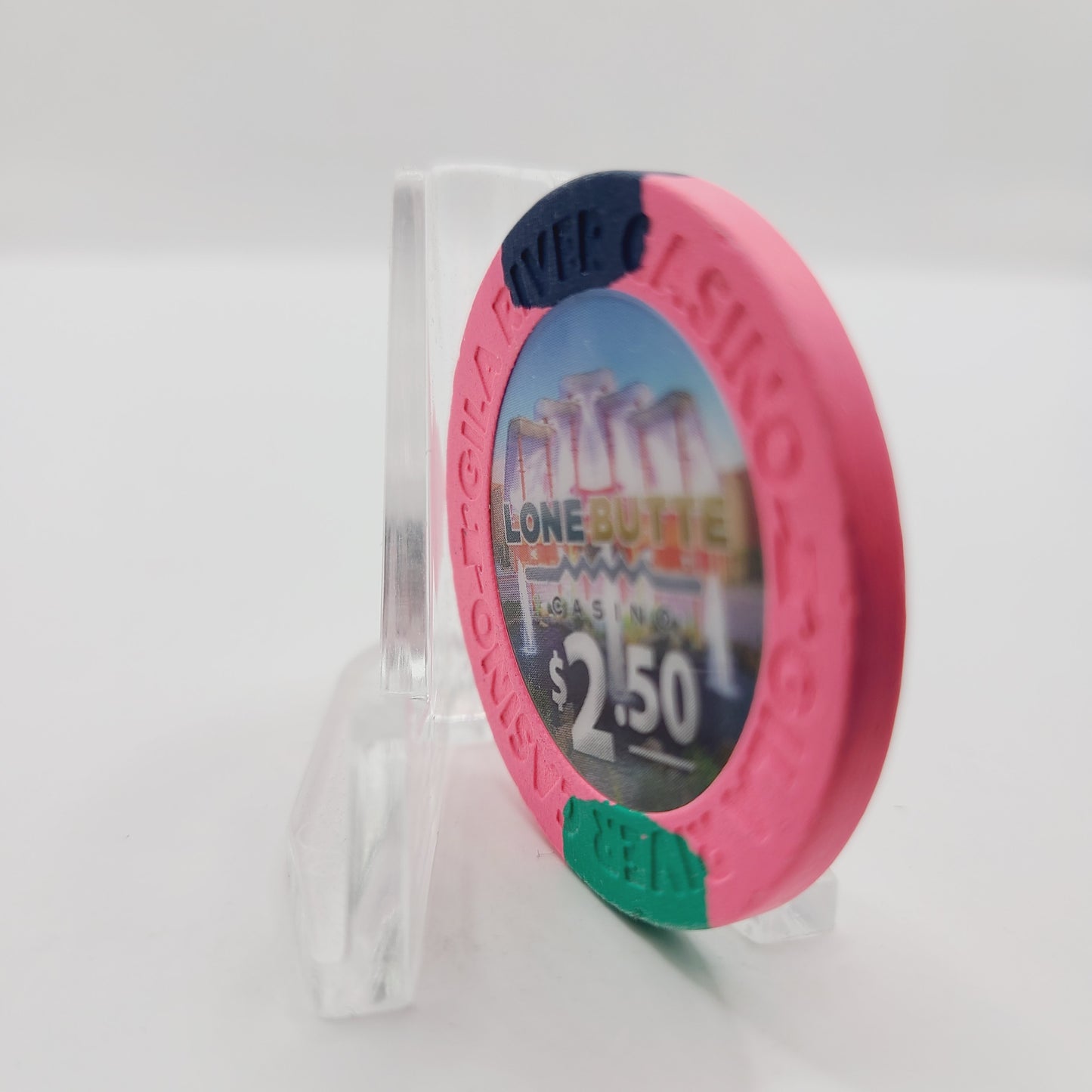 Gila River Casino "Lone Butte" Chandler Arizona 2017 $2.50 Casino Chip