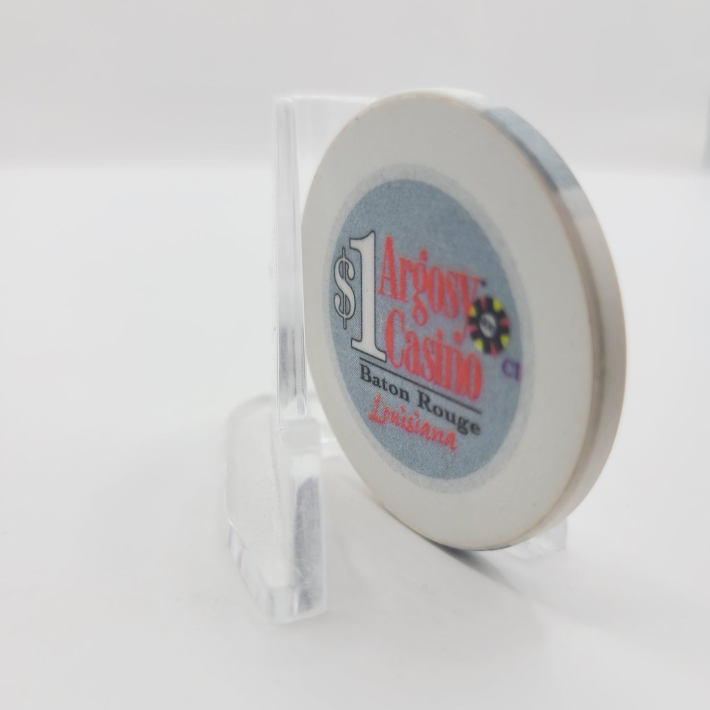 Argosy Riverboat Casino Baton Rouge Louisiana $1 Casino Chip
