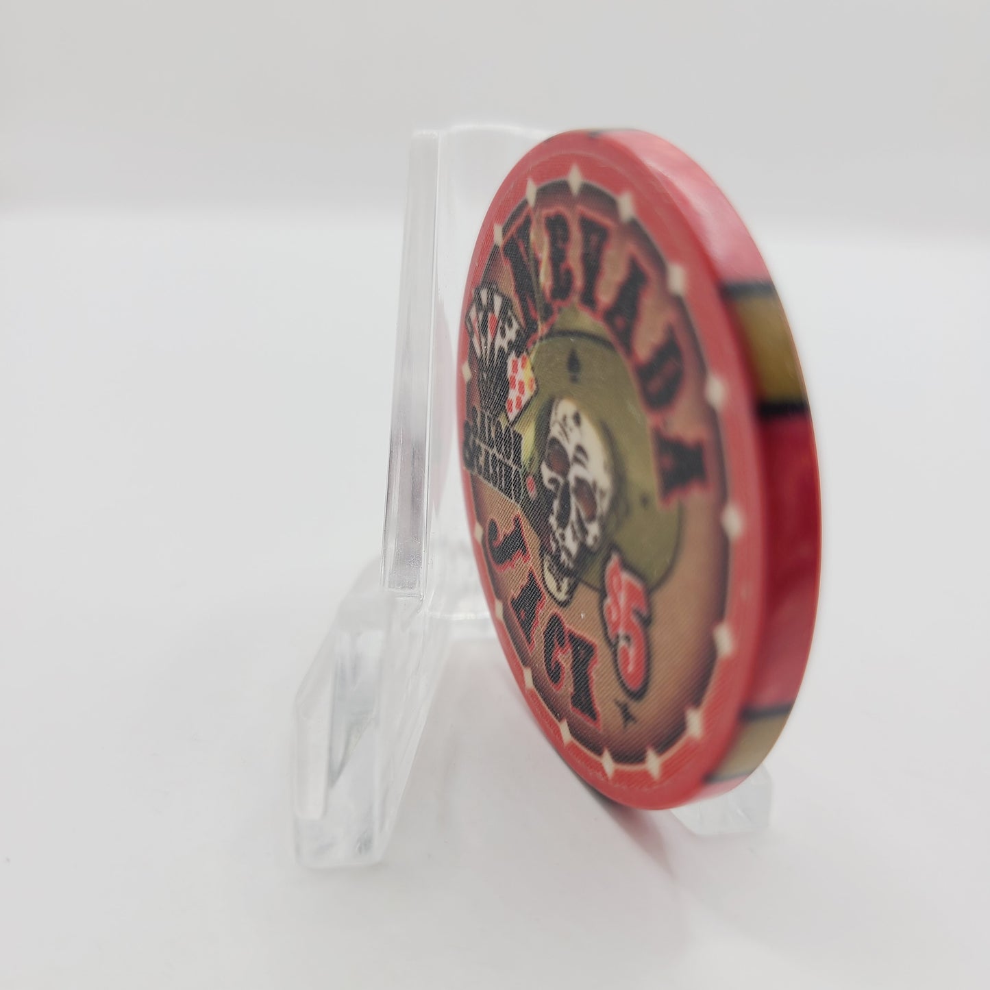 Nevada Jack Saloon Casino "VERY COOL FANTASY" $5 Casino Chip