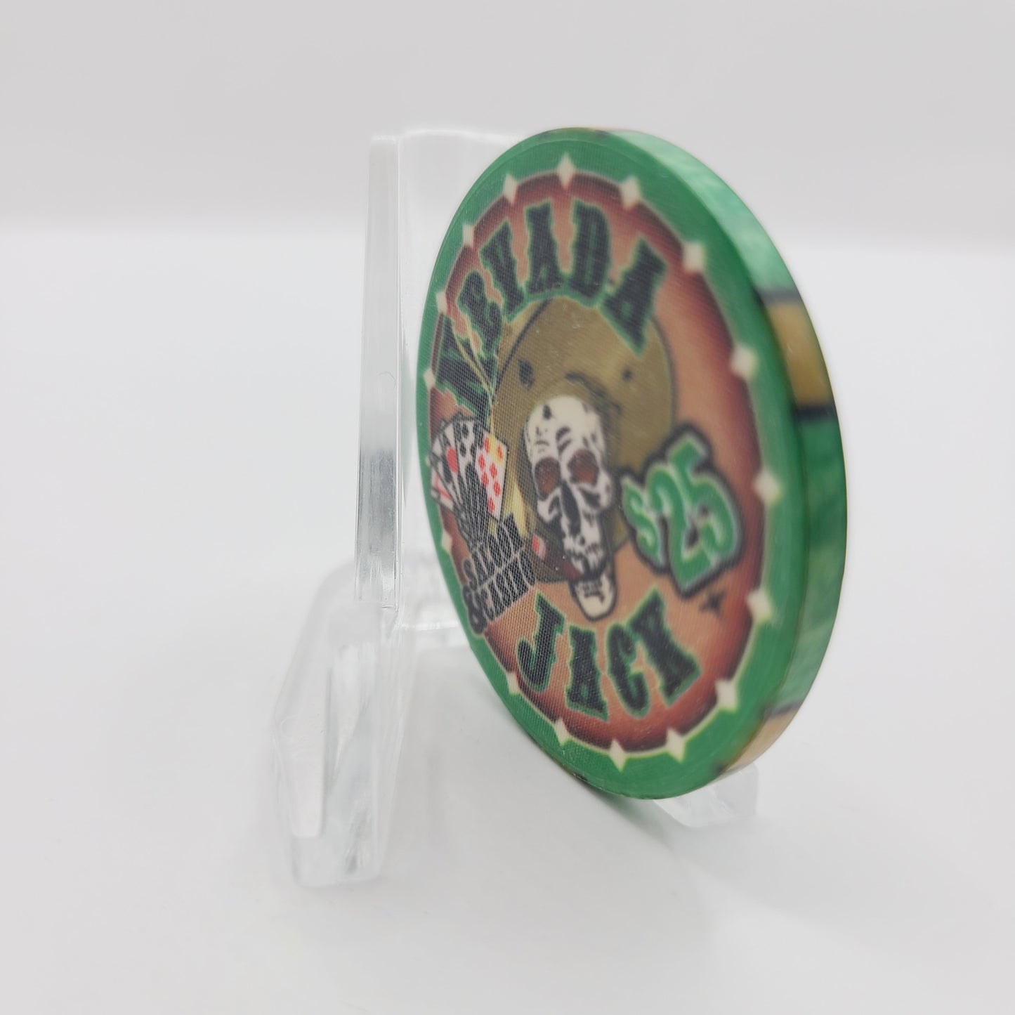 Nevada Jack Saloon Casino "VERY COOL FANTASY" $25 Casino Chip