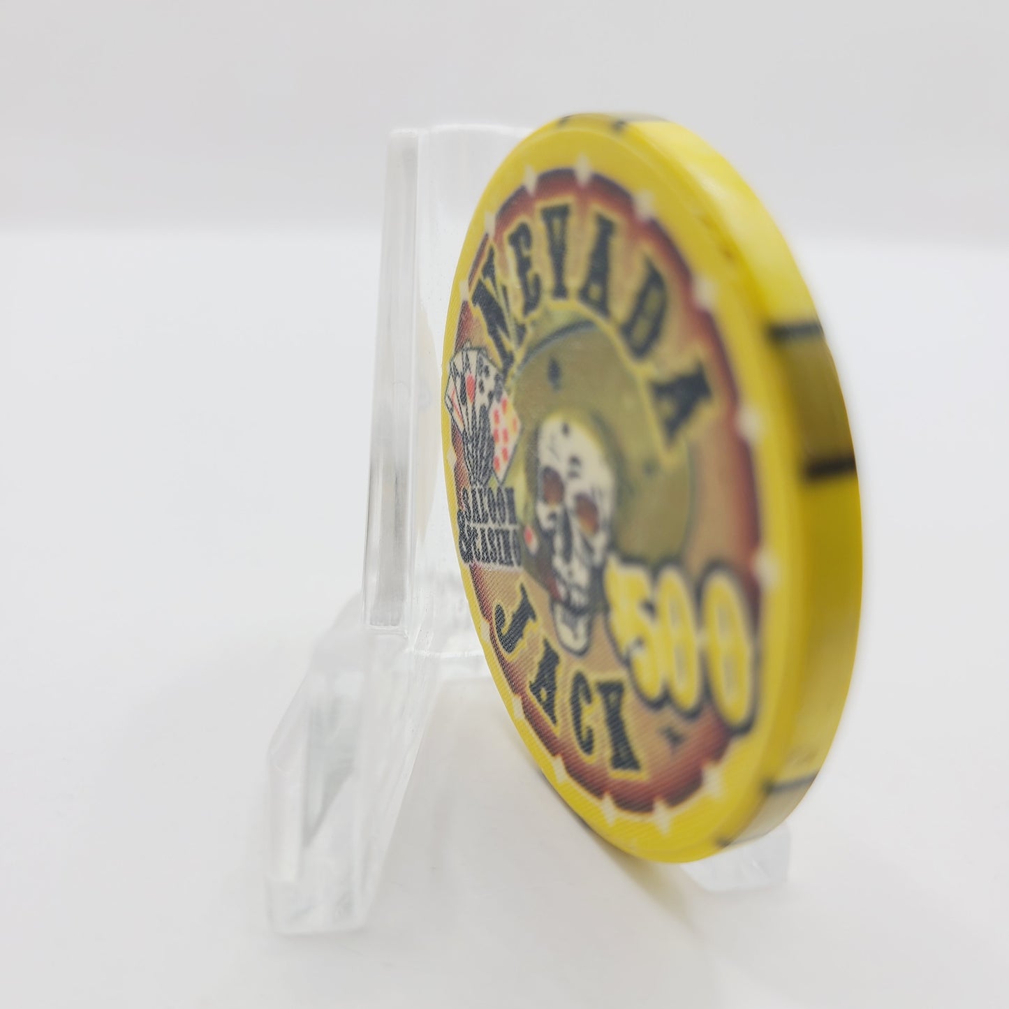 Nevada Jack Saloon Casino "VERY COOL FANTASY" $500 Casino Chip